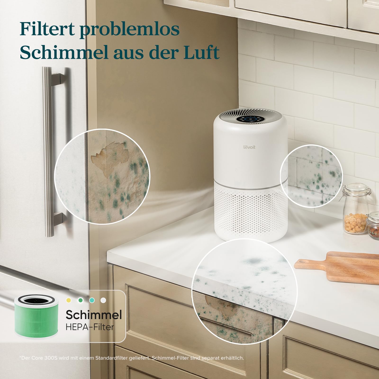 Levoit Core 300S Luftreiniger Allergiker mit APP – Bild 6