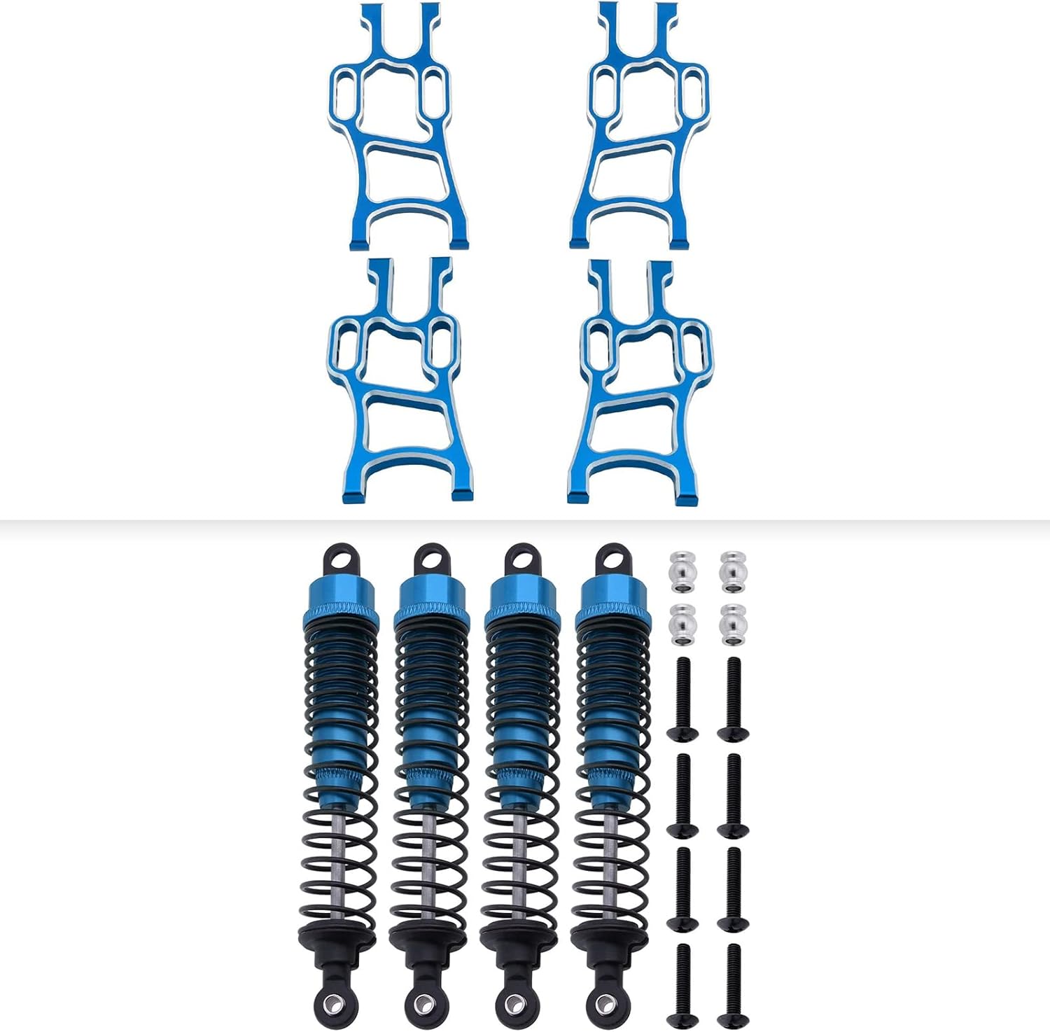HobbyPark RC Shocks for Redcat Volcano EPX and Aluminum Suspension Arms Toys & Games