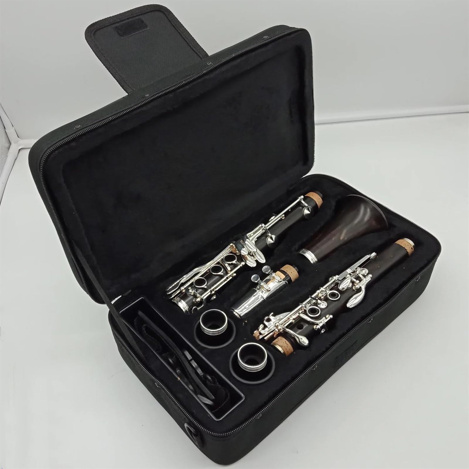 Buffet Clarinetto Sib Professionale Clarinetti In Bachelite Chiavi In ​​Alpacca Strumenti Musicali Custodie Ance Accessori