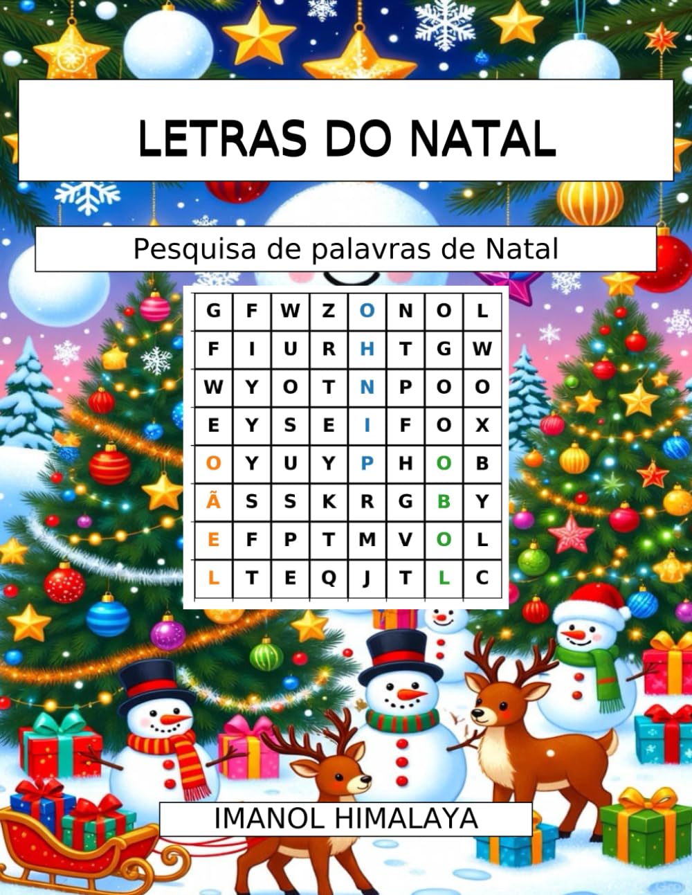 LETRAS DO NATAL: Pesquisa de palavras de Natal