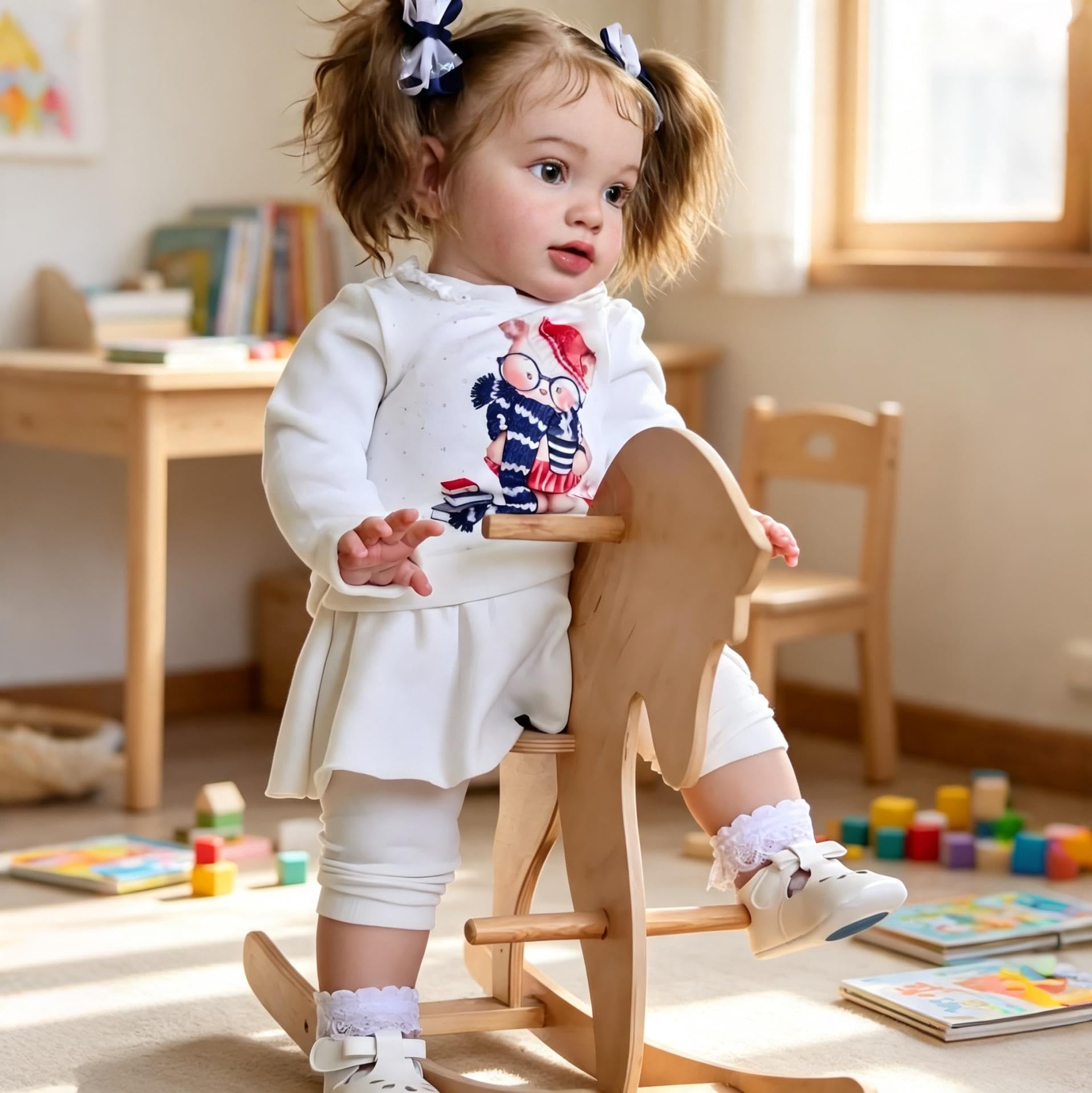 RXDOLL 66 cm duży rozmiar realistyczne lalki Reborn Baby Pippa prawdziwe życie Reborn maluch lalki dziewczyna miękka tkanina winylowa ciało realistyczne maluch lalka bobas ręcznie robione dla dzieci 3