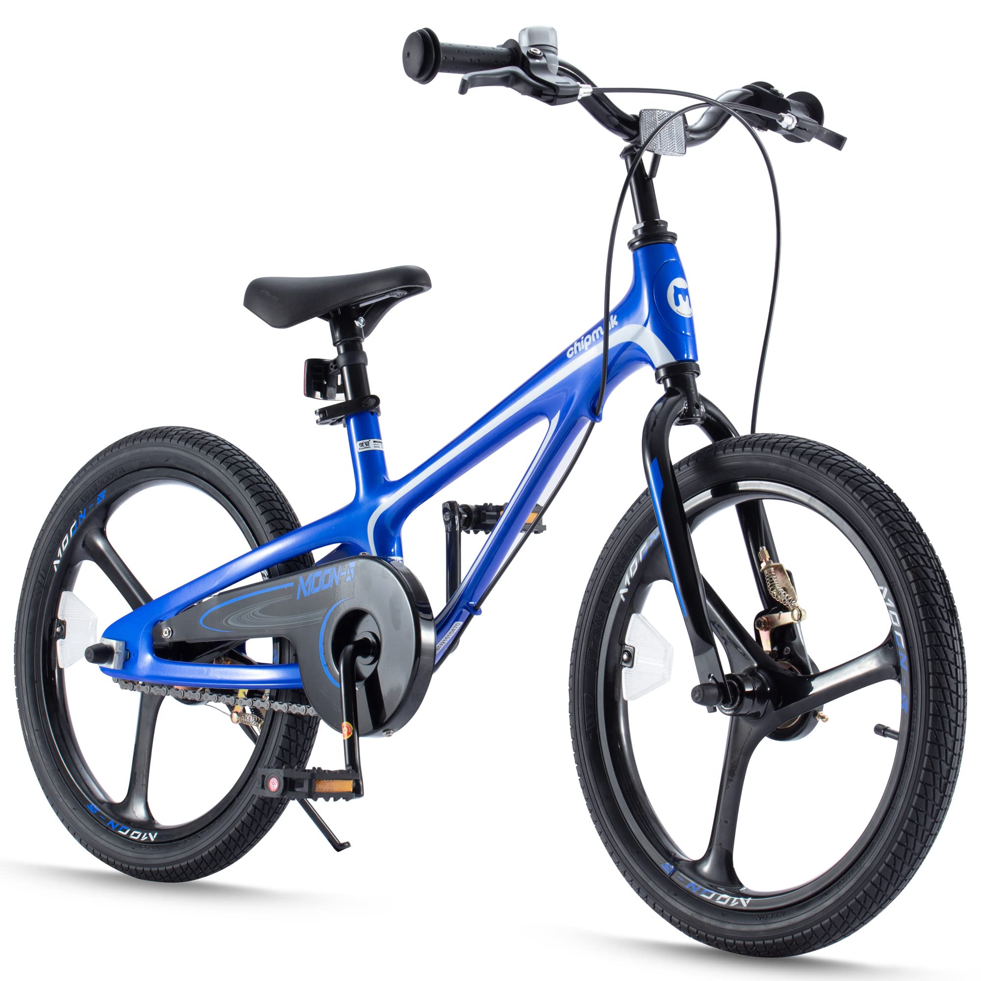 RoyalBaby Moon-5 18-Inch Kids Bike, Blue
