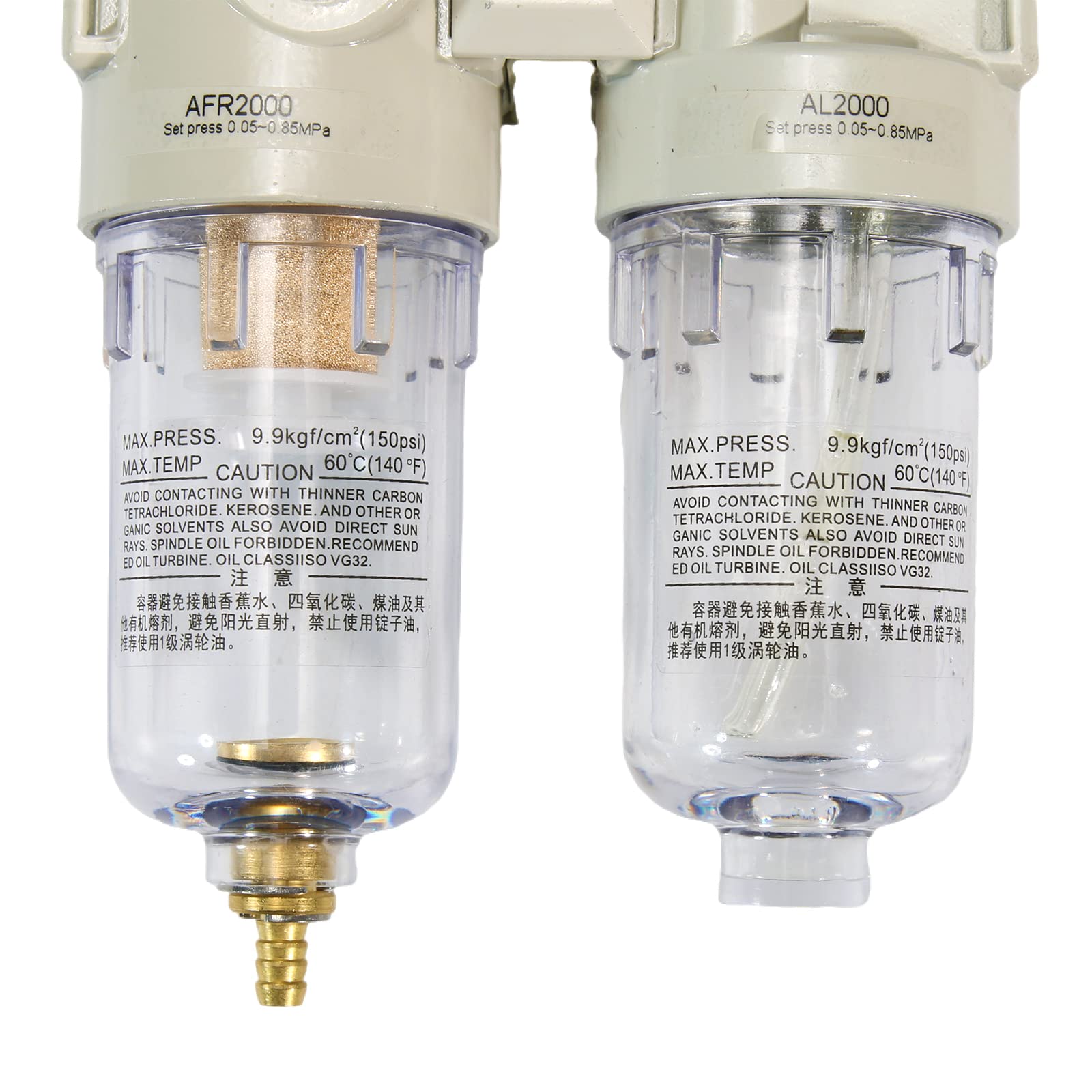 Compressed Air Combination Filters Regulators And Lubricators