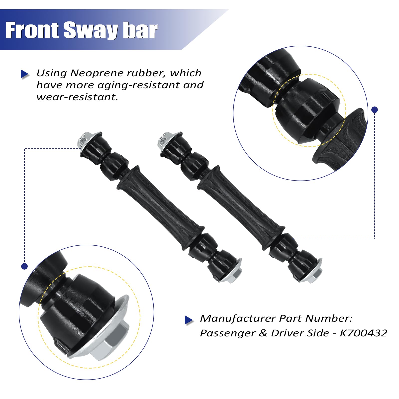 HAWK BROTHER 10個フロントロアサスペンションキットコントロールアームボールジョイント付内外タイロッドスウェイバーリンク交換トヨタ・シエナ用2011-201