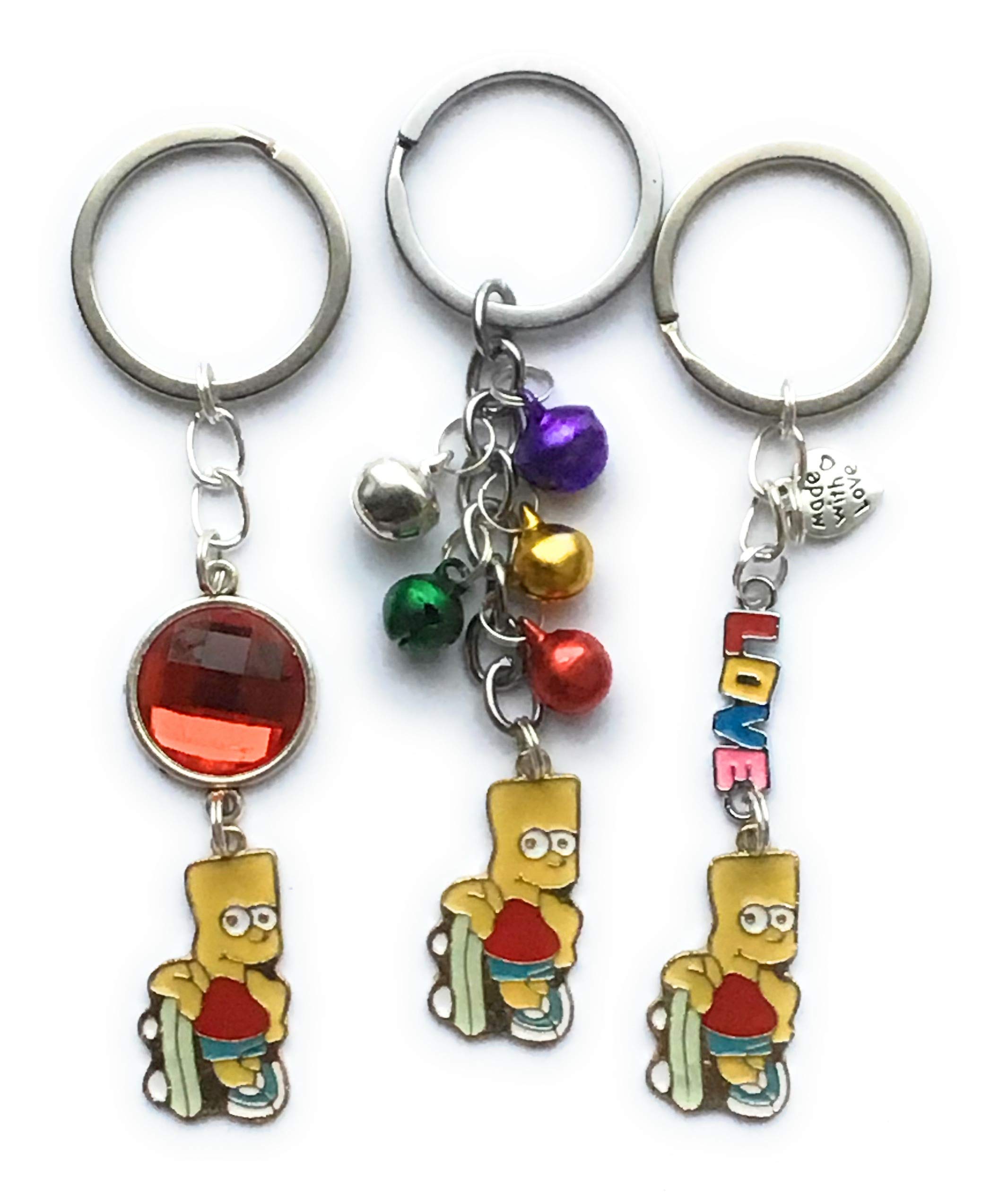 Bart keyrings - various designs