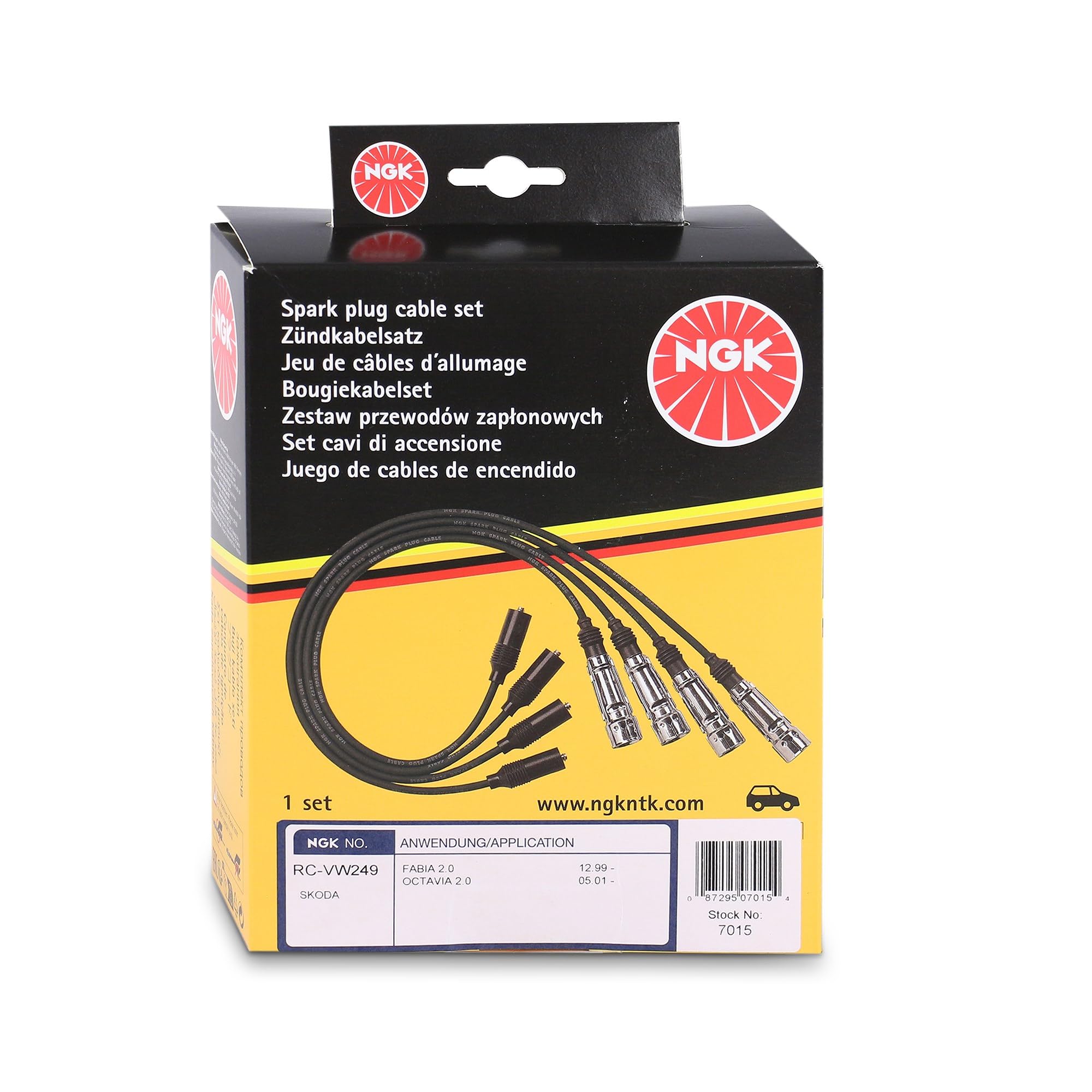 Cavo candela NGK | RC-VW249, 7015