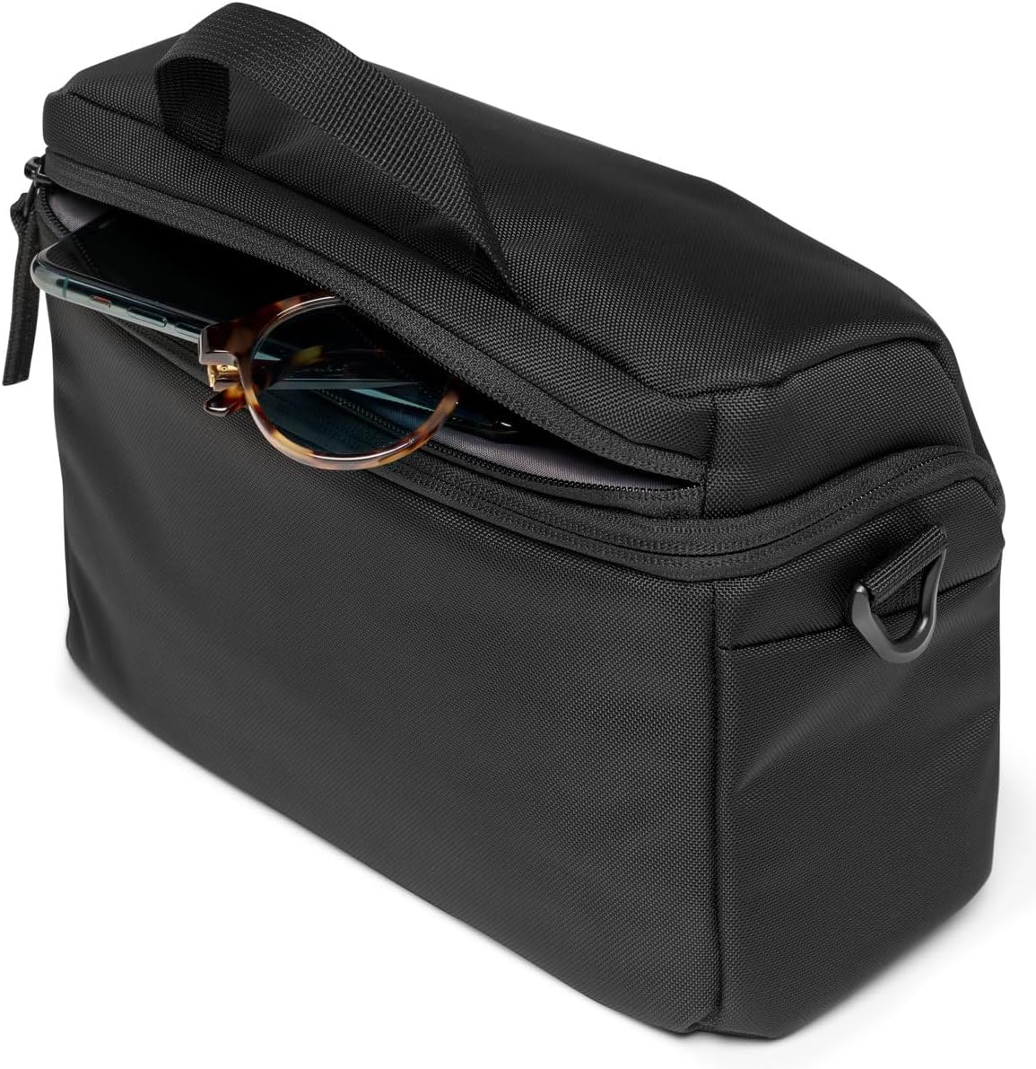 Manfrotto Advanced Shoulder Bag M III, for Reflex and Mirrorless with Lens, Camera Bag, Camera Case with Tripod Mount and Rain Cover