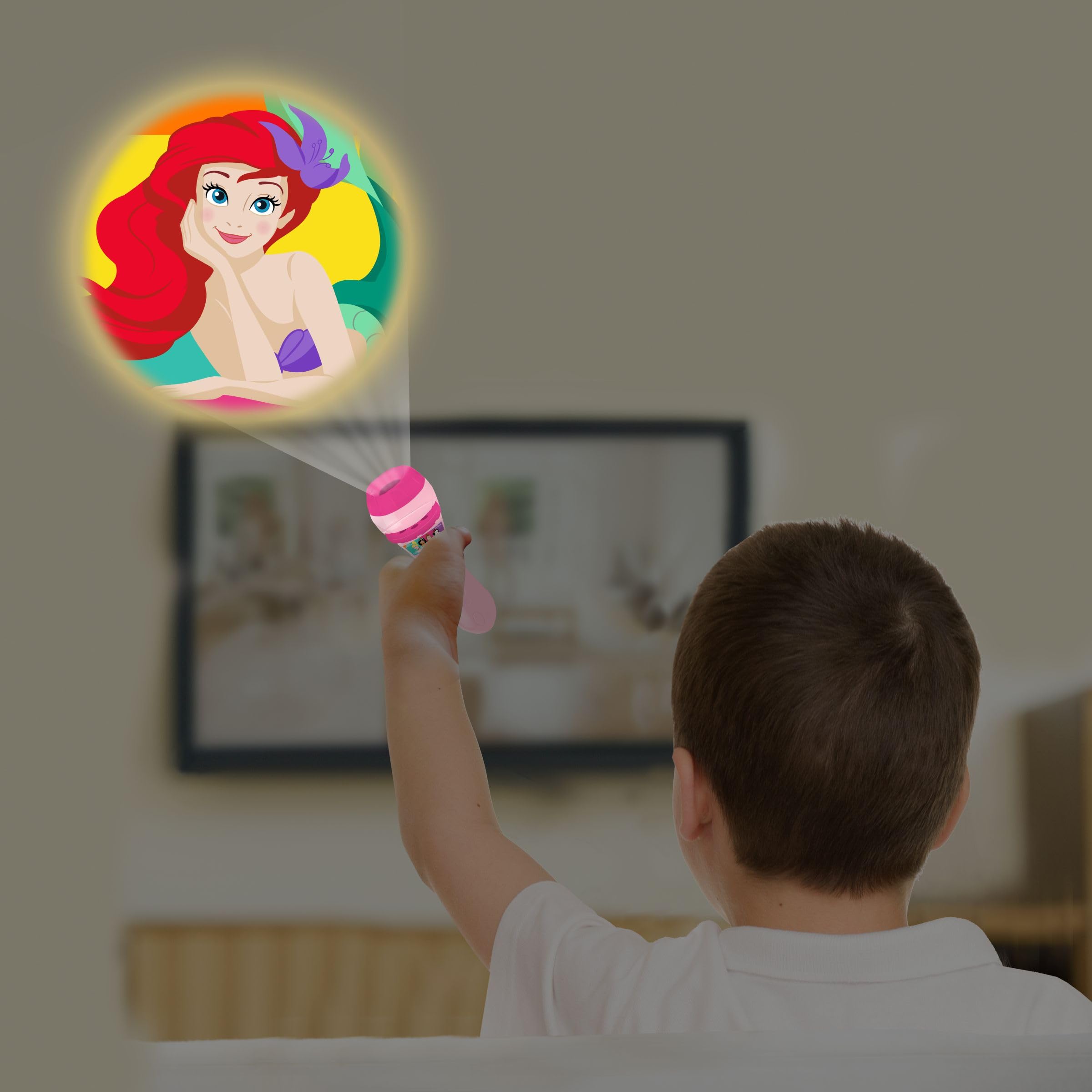 LEXIBOOK, Disney Princess Story Projector and Flashlight, Pink, LTC050DP, Small - Image 3