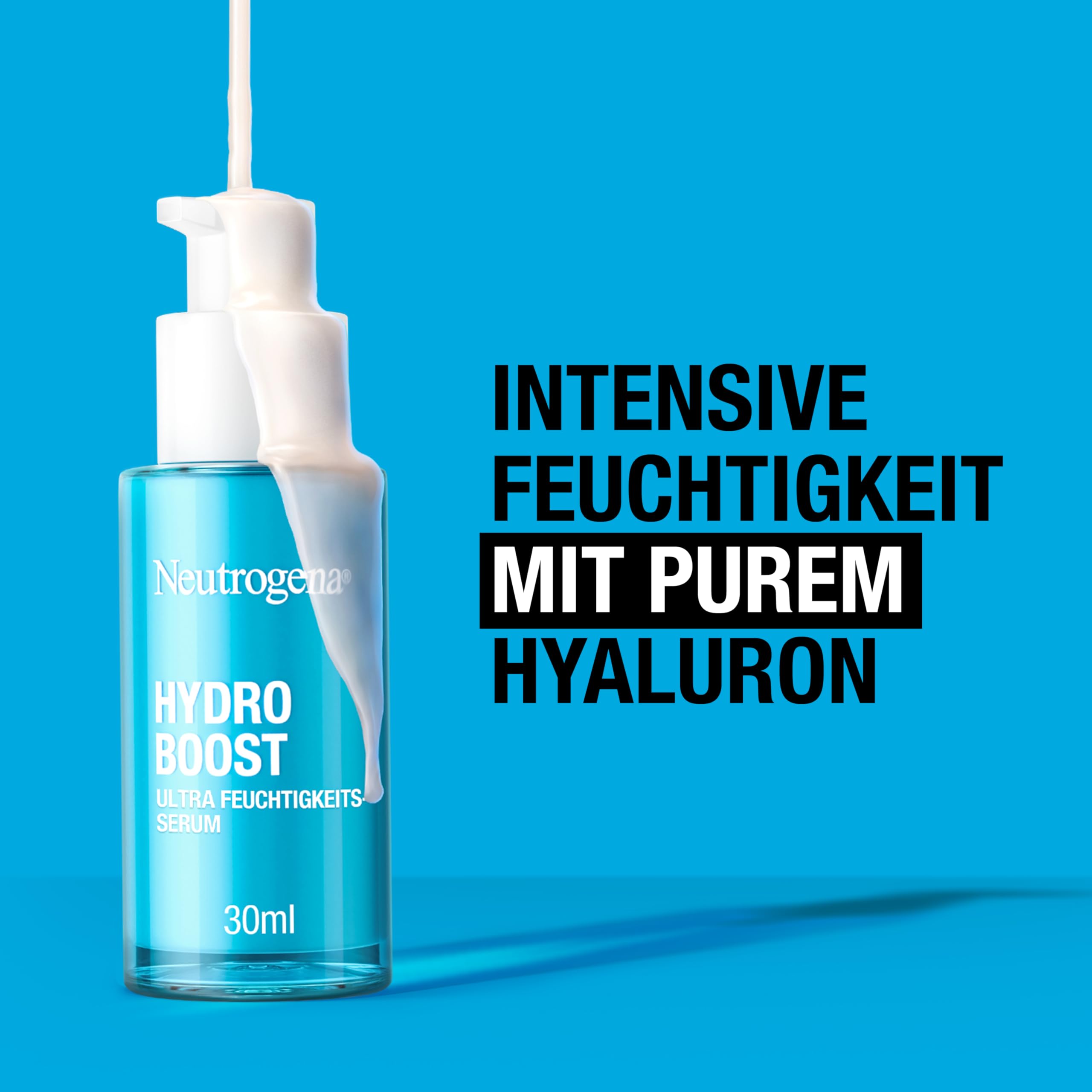 Neutrogena Hydro Boost Skincare Set mit Aqua Reinigungsgel, Aqua Perlen Gesichtsserum und Aqua Gel Gesichtscreme, Gesichtsreinigung- und pflege mit Hyaluronsäure, optimal als Geschenkset