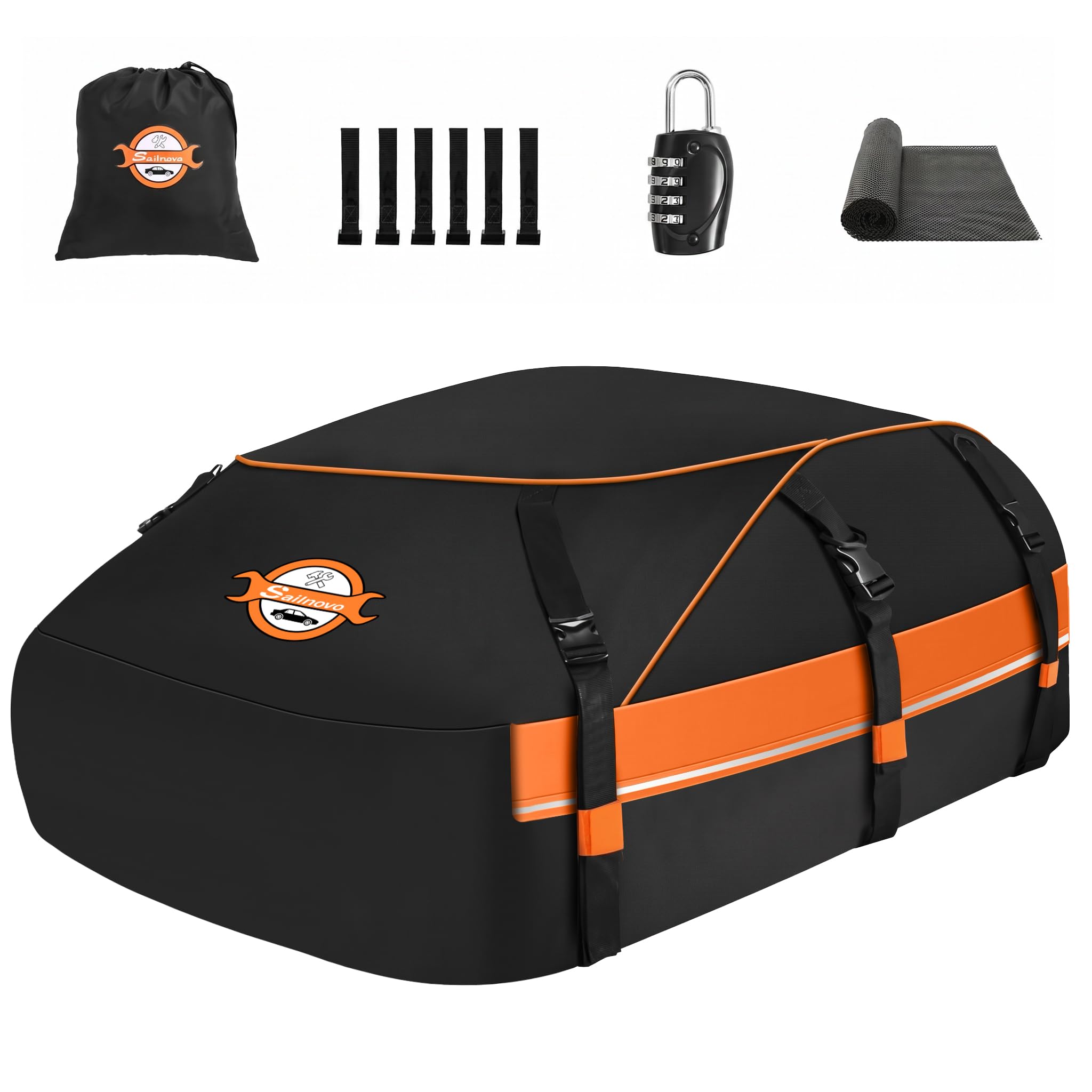 Sailnovo Aerodynamic Rooftop Cargo Carrier Bag