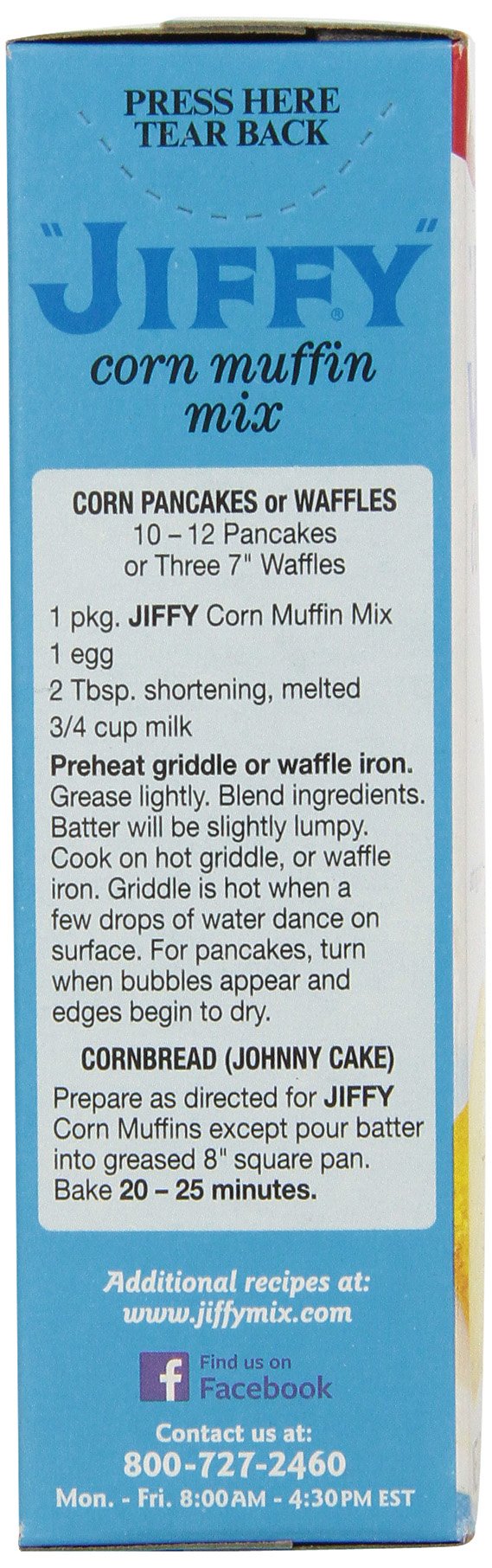 Jiffy Corn Muffin Mix 8.5 oz Boxes Pack of 24