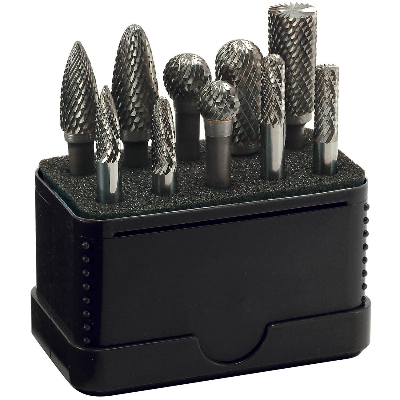 alpen 776000005100 Rotary rebabas de carburo de tungsteno de corte 6, 0 V, color gris