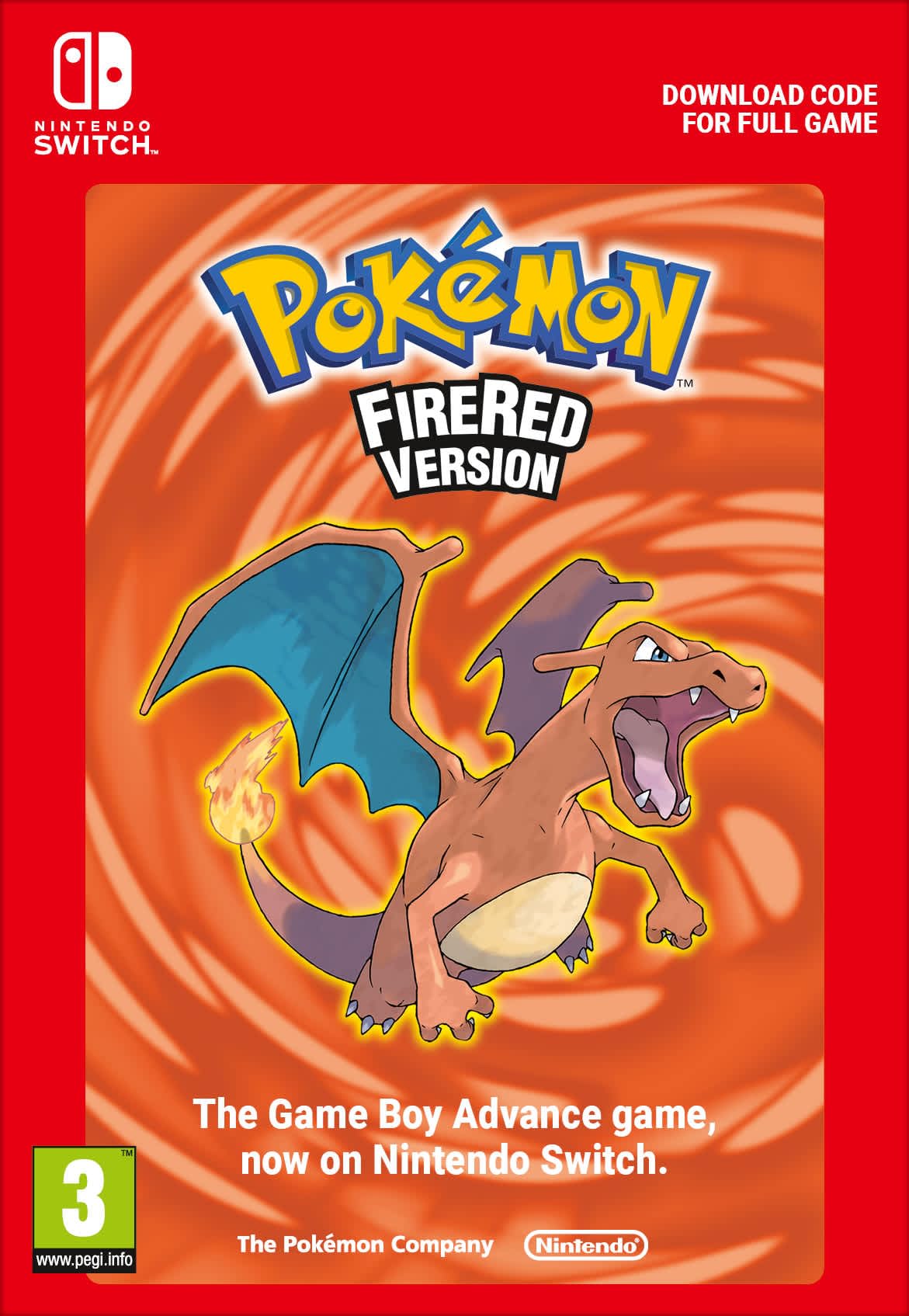 Pokémon FireRed Version Standard | Nintendo Switch - Download Code - 1