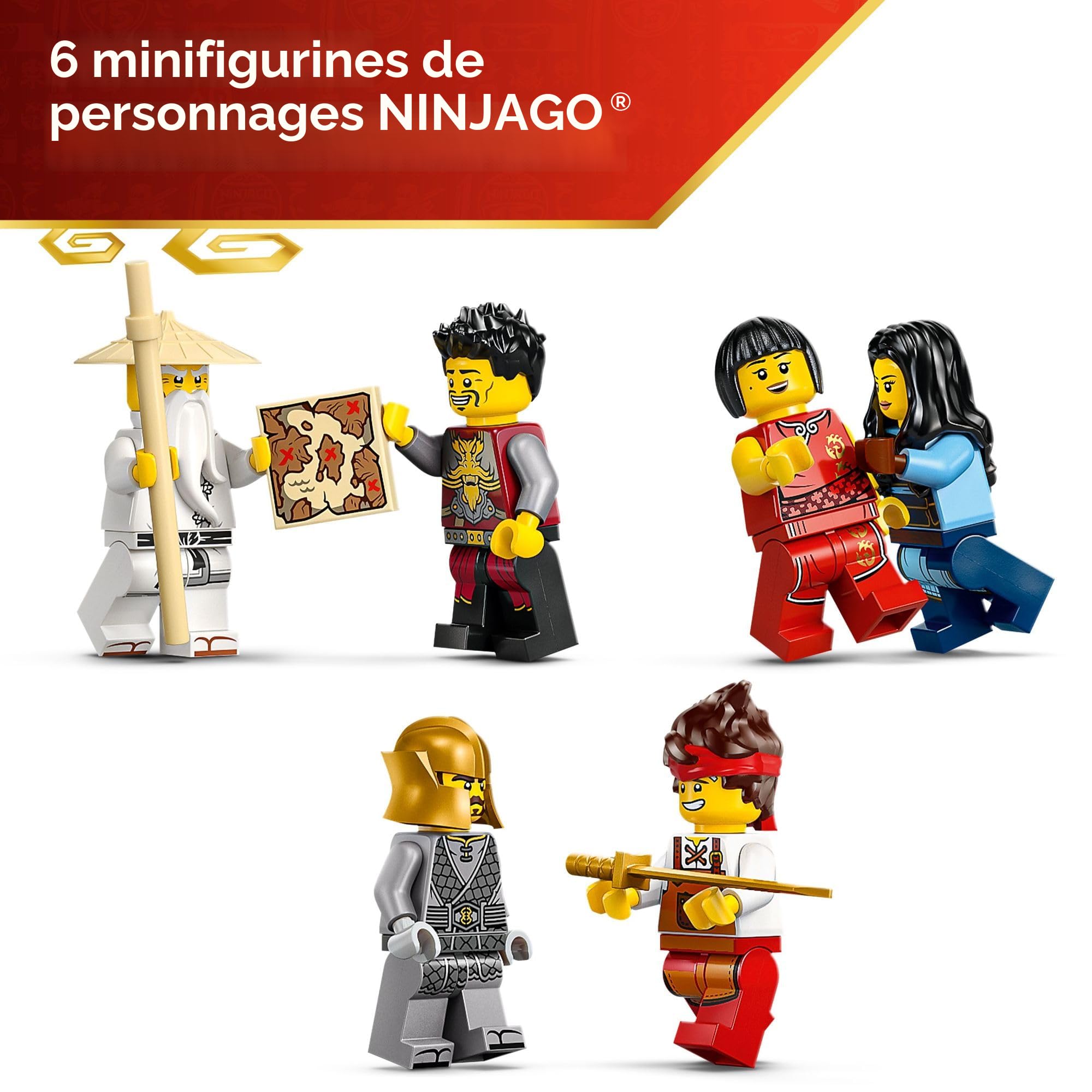 LEGO Ninjago 71858 Jouet de construction à quatre armes pour