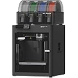 Bambu Lab P1S Combo, P1S 3D Printer and AMS, Support Up to 16 Colors/Multi Materials, 500mm/s Fast Printing & High Precision, CoreXY & Auto Bed Leveling, Ready-to-Use FDM 3D Printers Large Print Size