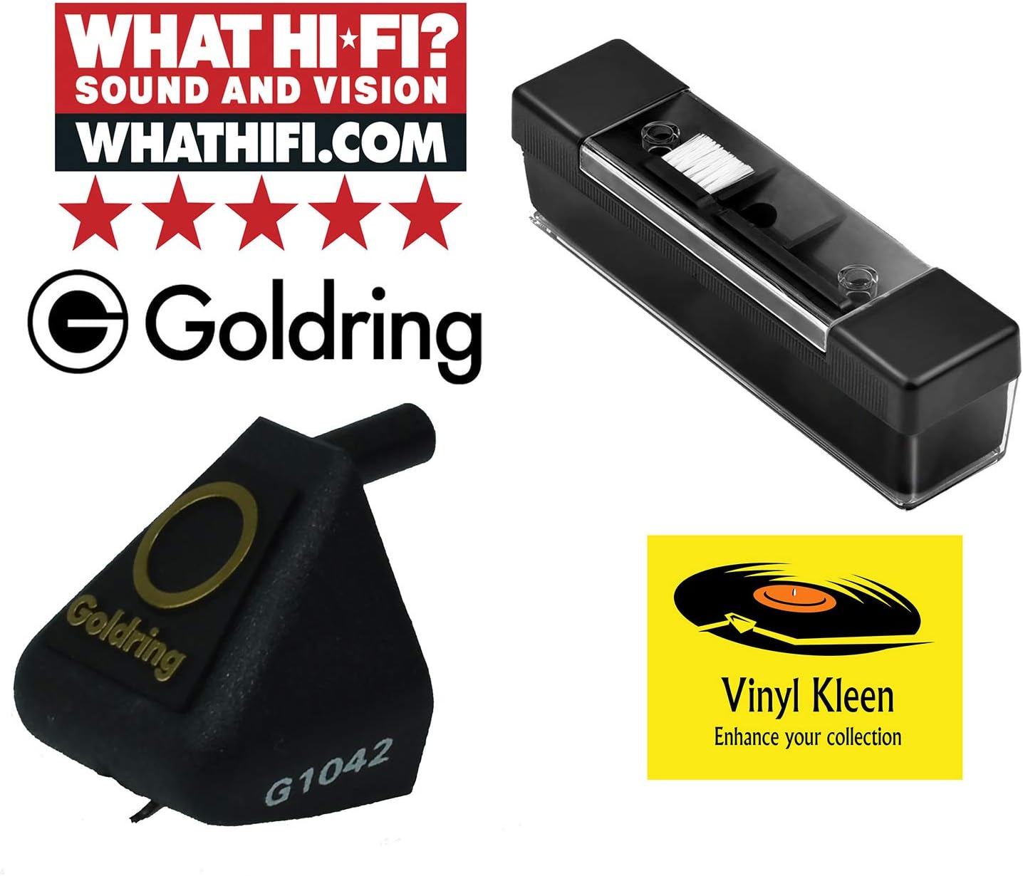 D42 Replacement Stylus for compatible for Goldring 1040 and 1042 Cartridge (GL0150M Stylus)