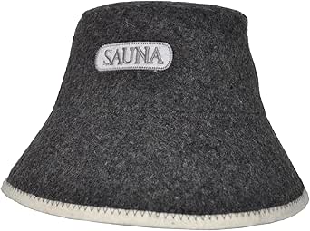 Sauna Guru Wollfilzmütze - Perfekter Hitzeschutz Für Deine Saunagänge Mit Gratis E-Book