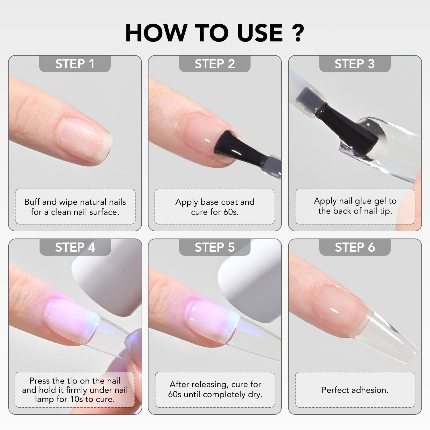 GAOY Nail Glue: Long-Lasting Press-On Nails -2