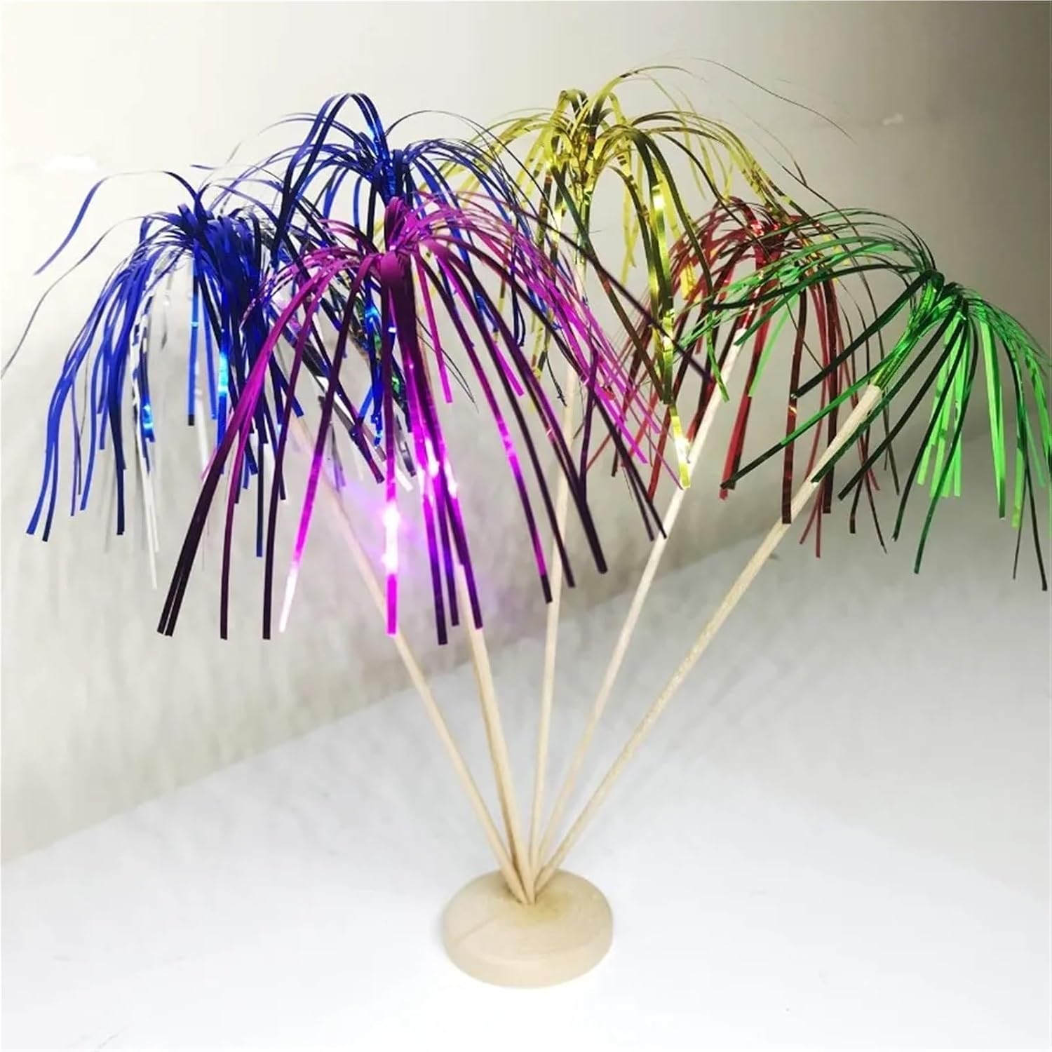 Firework Toothpicks 120pcs Cocktail Picks Firework Party Cake Toppers Sandwich and Toothpicks for Cocktail Parties, Birthdays