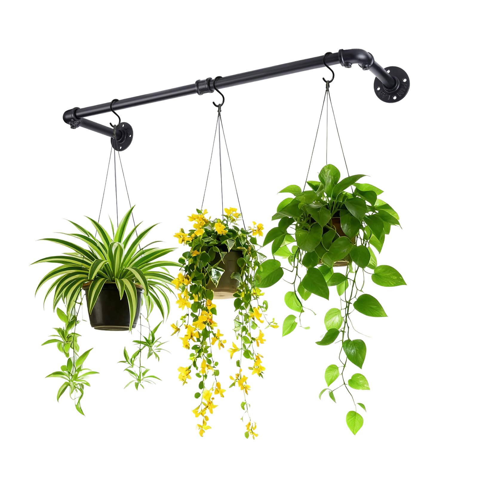 Bigmeta 34in Hanging Planters Rod