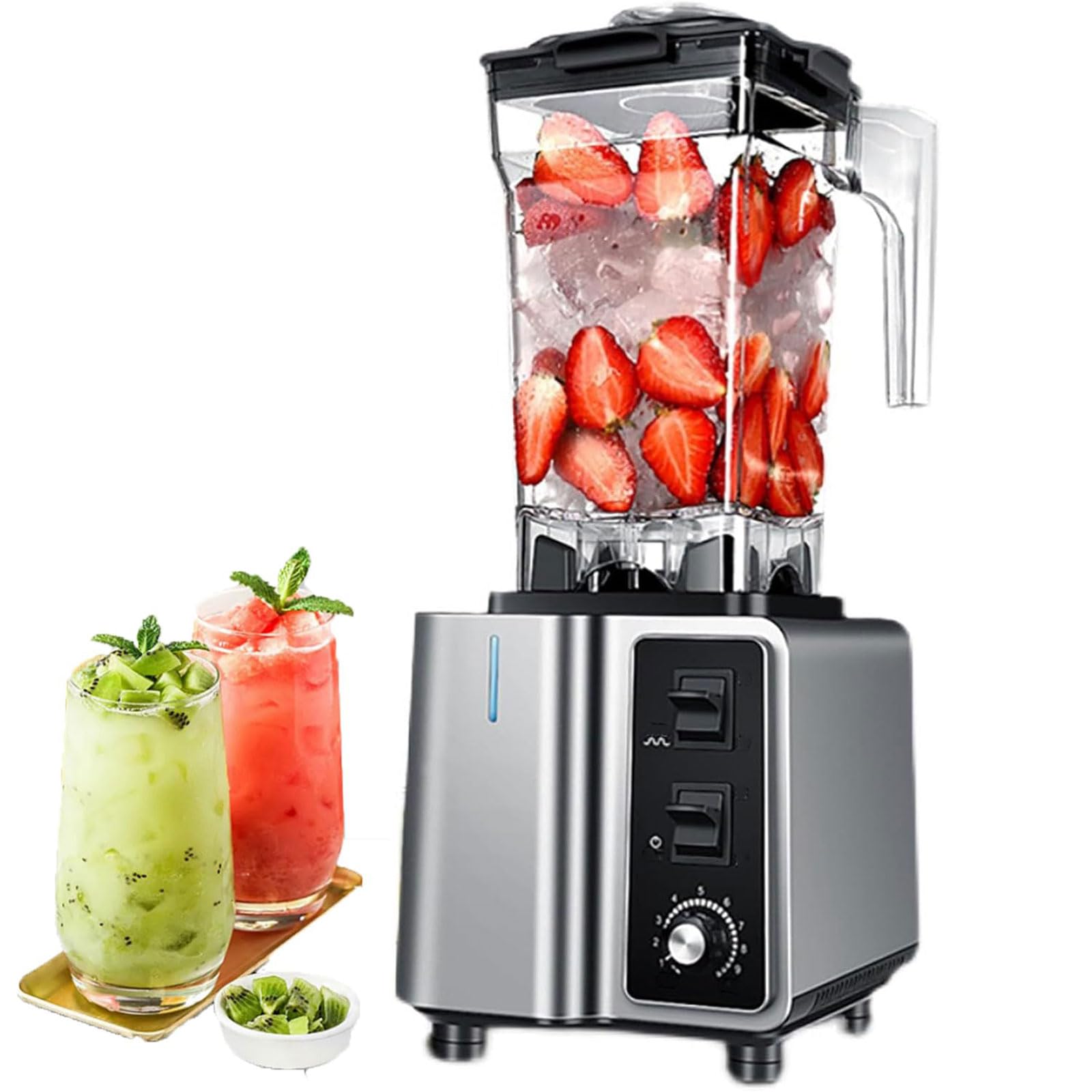 Licuadora de encimera para batidos matutinos y desayunos saludables