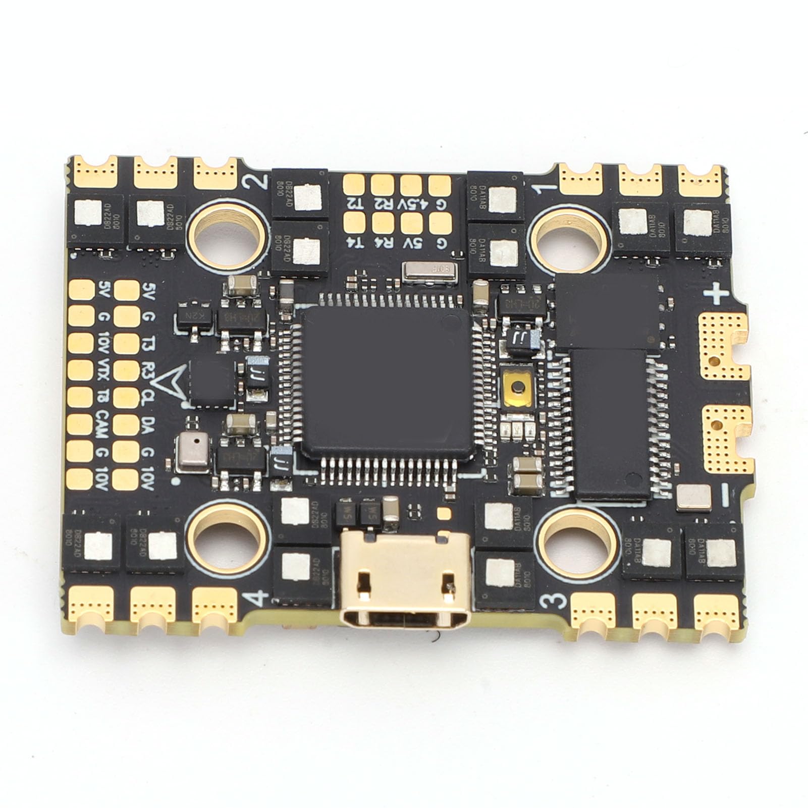STM32F722RET6 Kontroler Lotu AIO, Lekki 50A 4 w 1 ESC z OSD i Barometrem dla Dronów Wyścigowych FPV