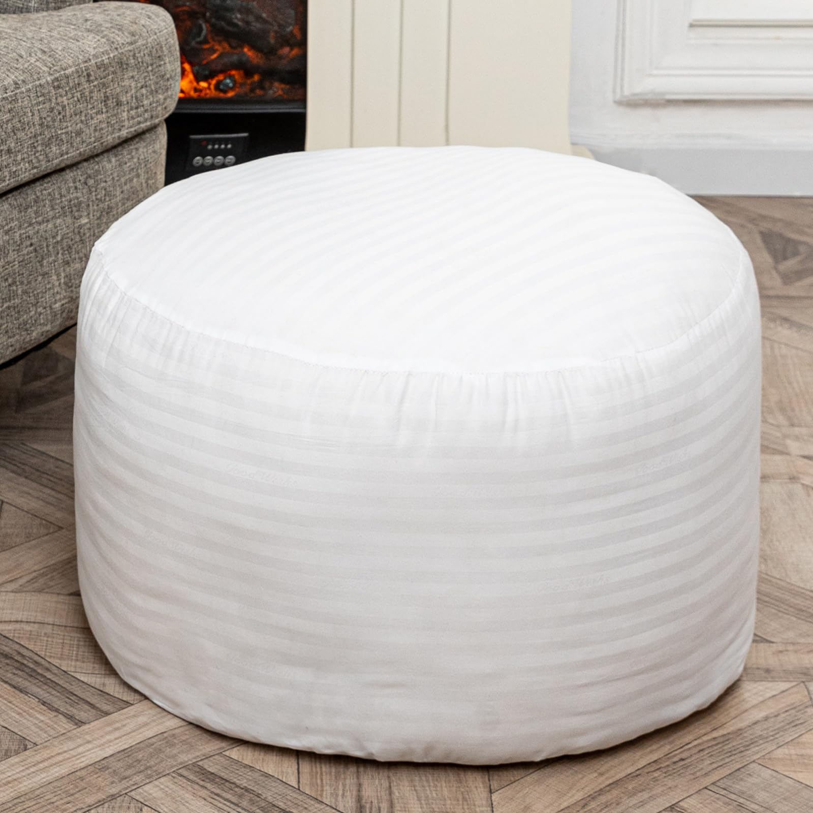 Asuprui Pouf Filler Pouf Stuffing Ottoman Foot Rest Insert Pouf Insert 20" Dx12 H in Chair Filler Footstool Filling Round Ottoman Filling Floor Poof Stuff Pouf Ottoman Filler