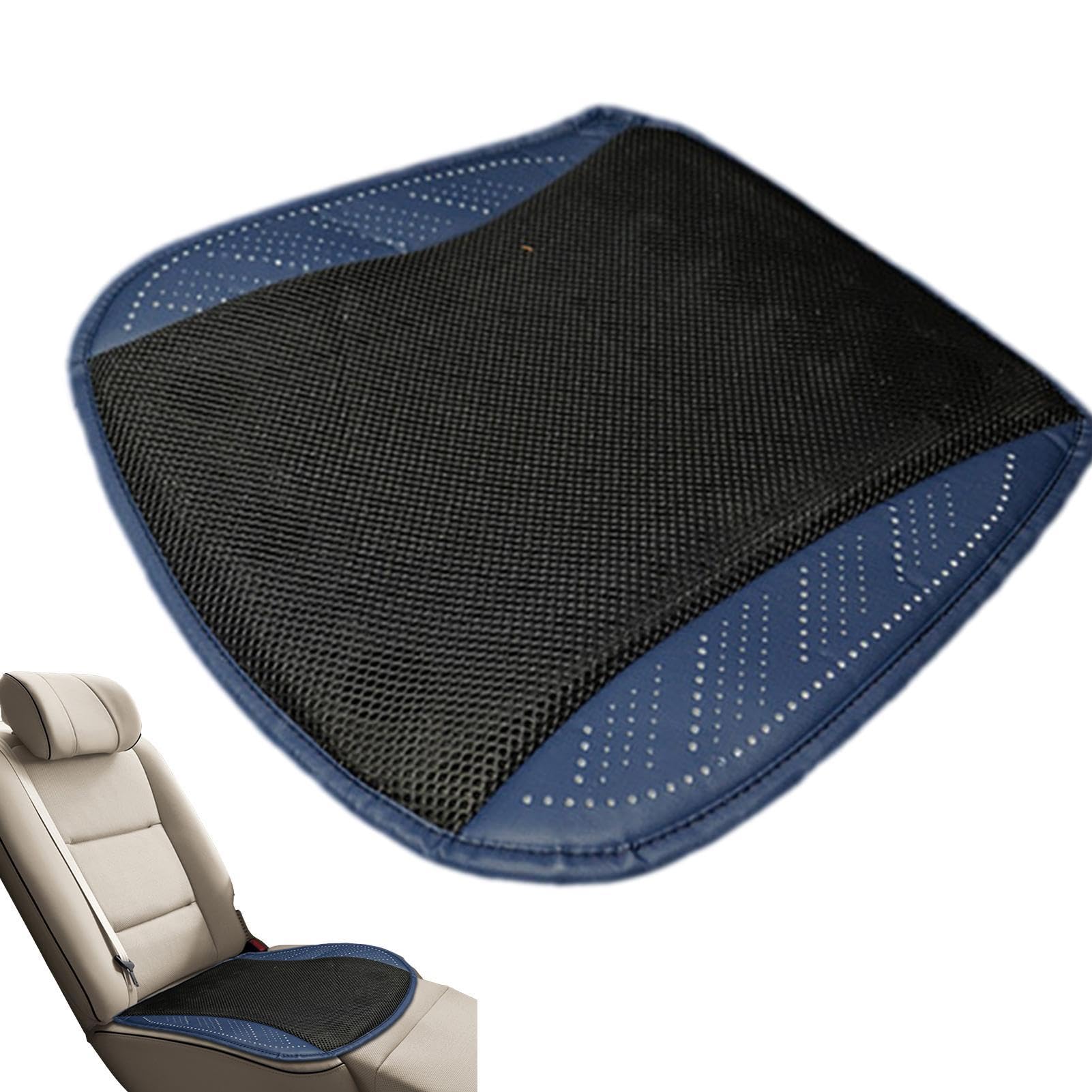Cojín refrescante para Asiento de automóvil,Cojín refrescante para Asiento | Cojín de Asiento de automóvil Transpirable con Flujo de Aire con 5 Ventiladores - Cojín de Asiento con