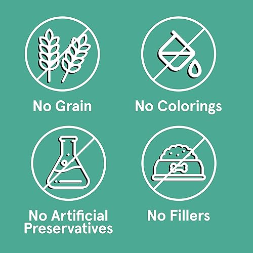 Miniatura 26 de Real Meat - Alimento para perros secado al aire con cordero y pescado real, bolsa de 5 libras de alimento real para perros de carne real sin granos