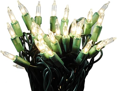 Miniatura 2 de Juego de luces navideñas transparentes de 50 unidades