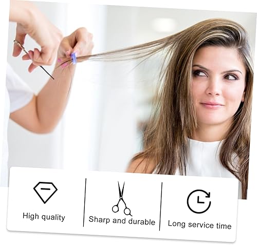 Miniatura 8 de Peluquería de adelgazamiento de pelo Cizalla bigote Cortador de peluquería Corte de pelo Peine de afeitar Herramienta de acero inoxidable