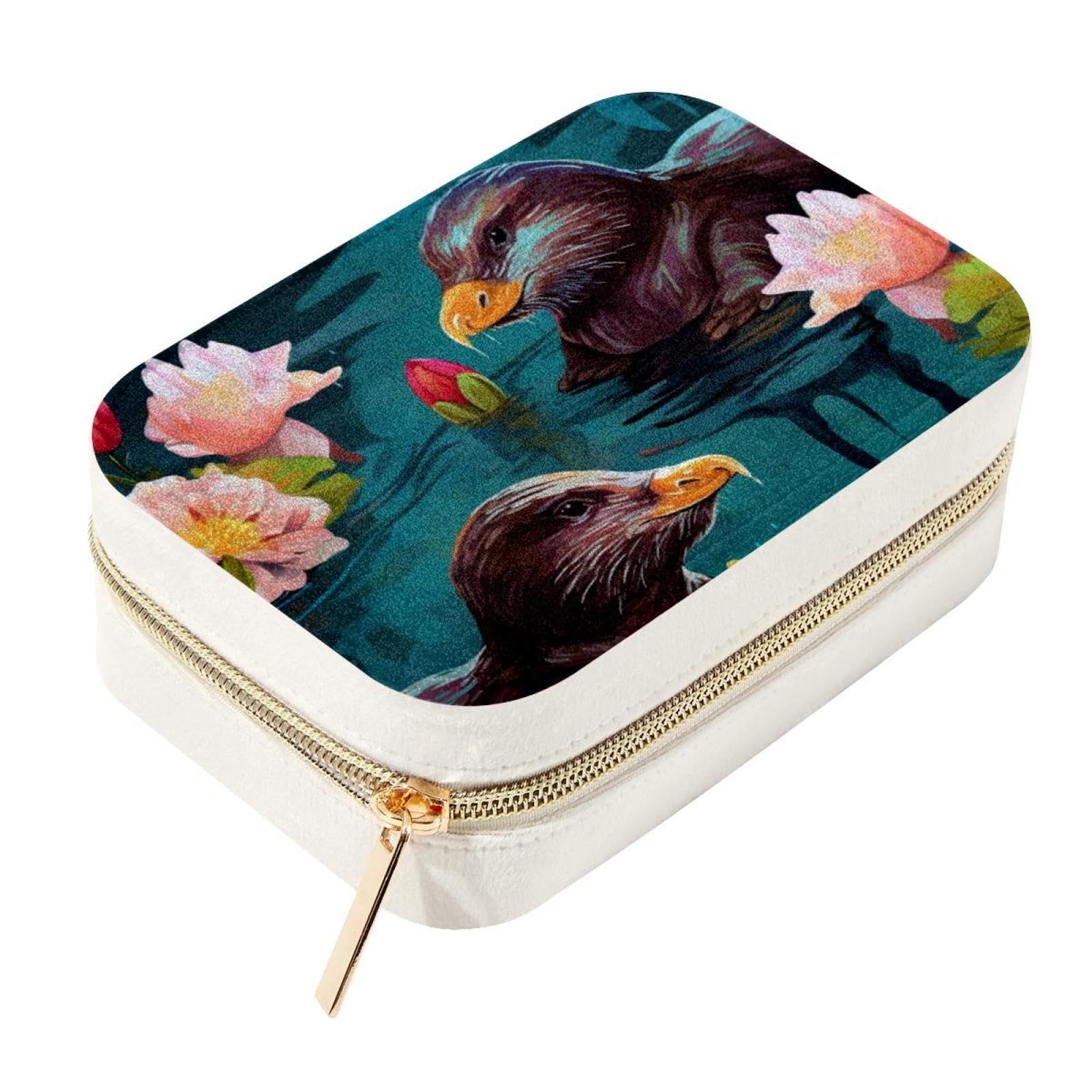 Boîte à bijoux Platypus en velours haut de gamme pour l'organisation de luxe