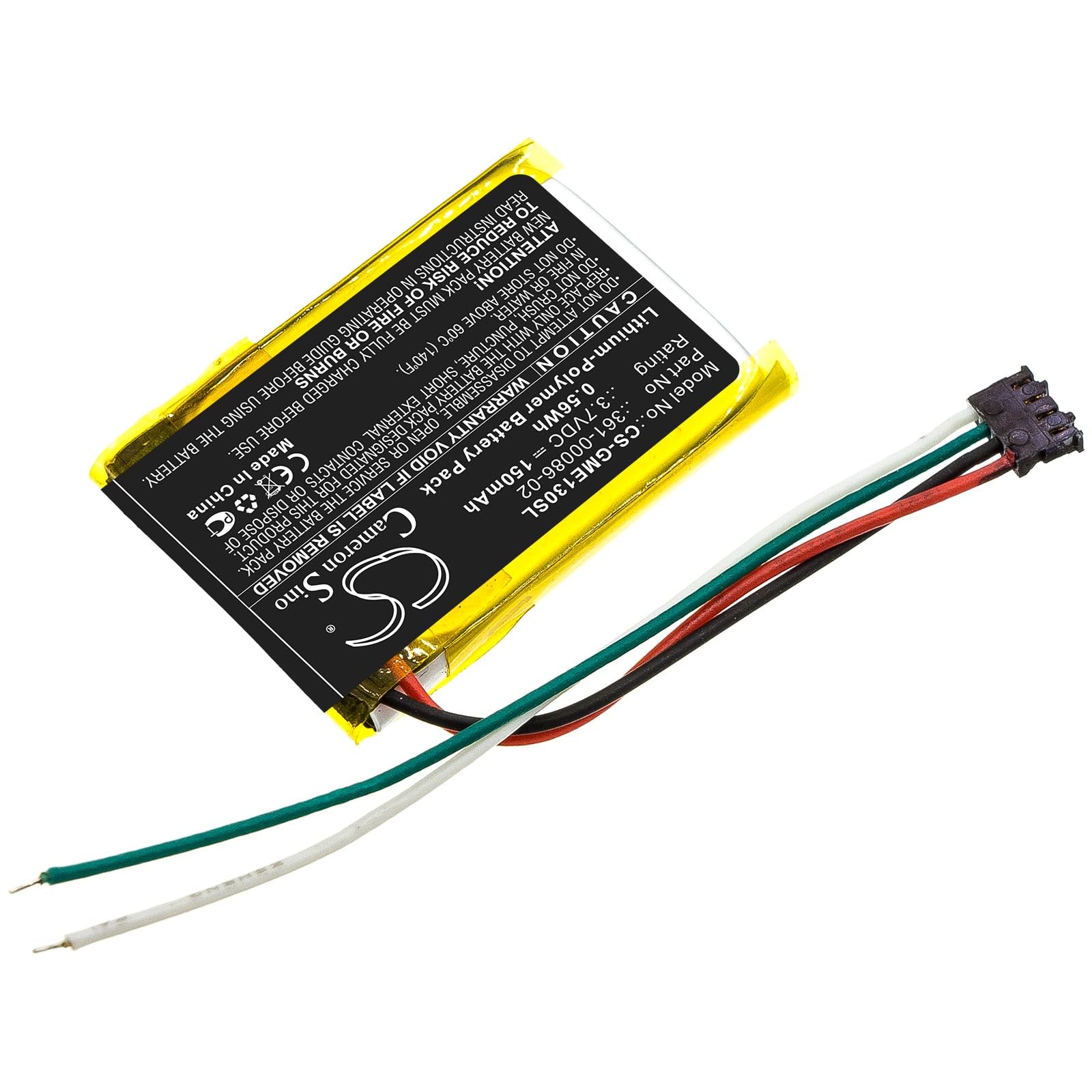 Amazon.com: VI VINTRONS Battery for Garmin 3LA037240, Edge 130