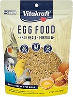 Vitakraft VitaSmart Egg Food for Birds: Nutrient-Rich Calcium Supplement for Parrots, Parakeets, Cockatiels, Canaries - 1.1 lb