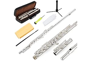 EASTROCK Silver Plated Flute Instrument