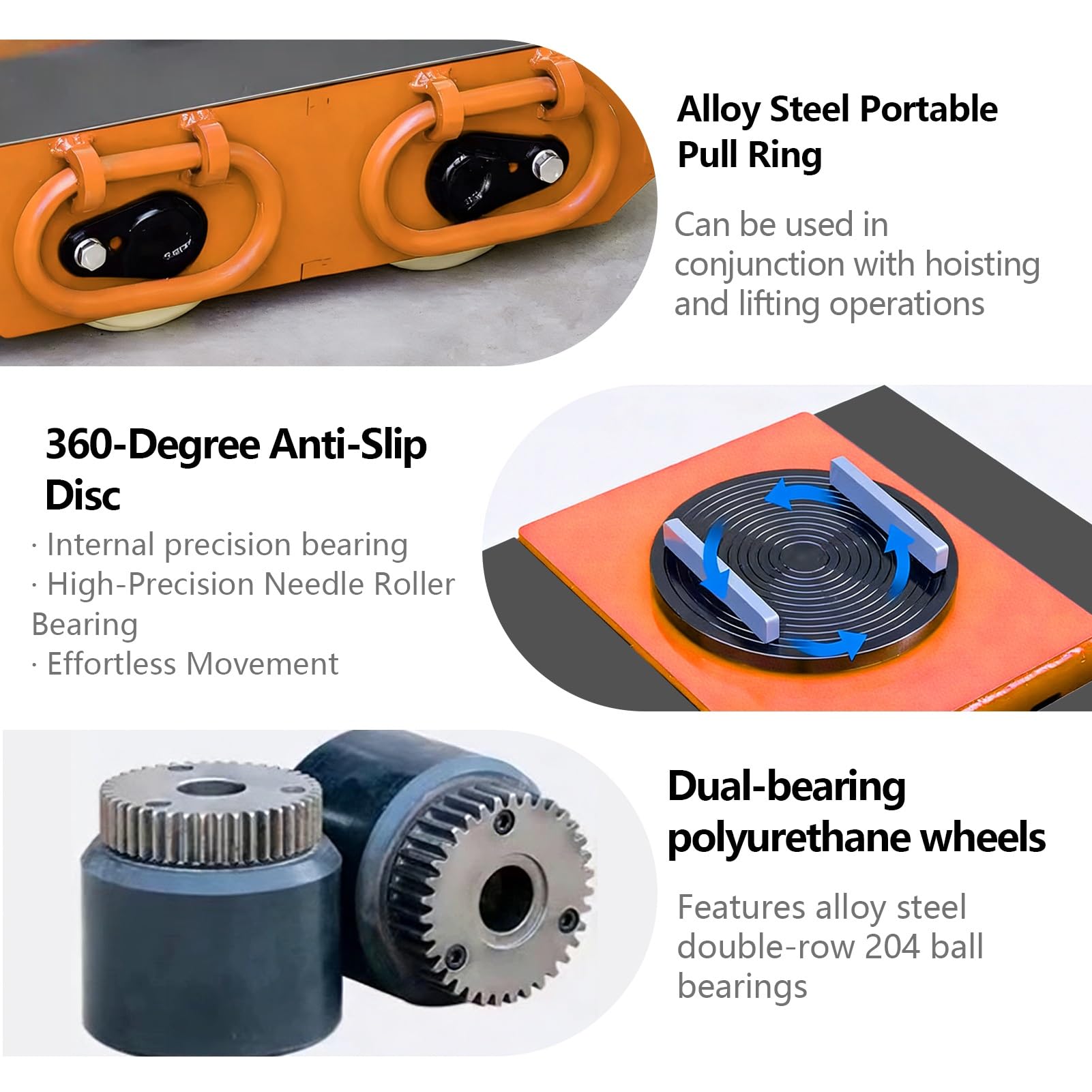 Pattini elettrici resistenti della macchina, capacità di trazione massima di 50 tonnellate, alimentati a batteria, attrezzature industriali per il movimento di magazzino e fabbrica