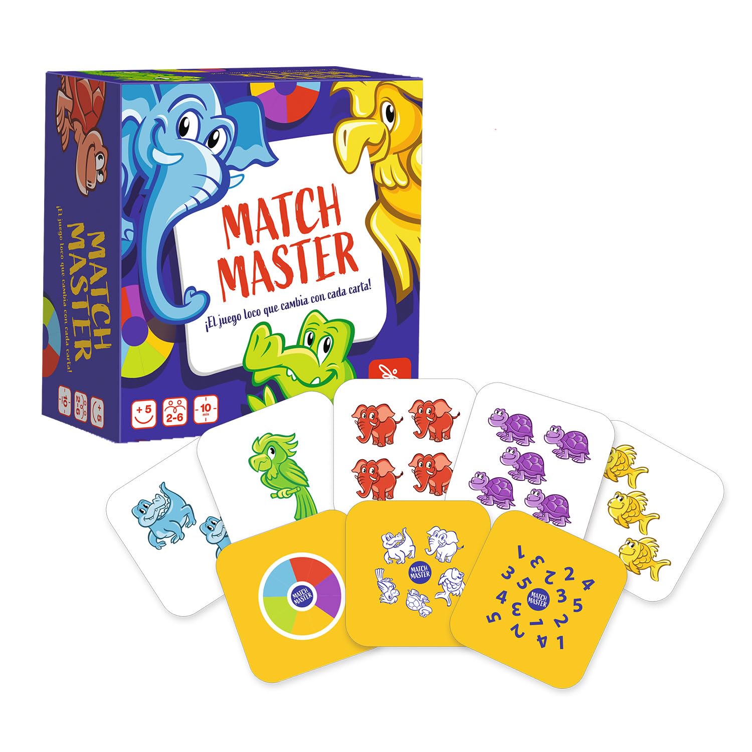 Ludilo - Match Master, White, 12 cm x 5.8 cm - Image 2