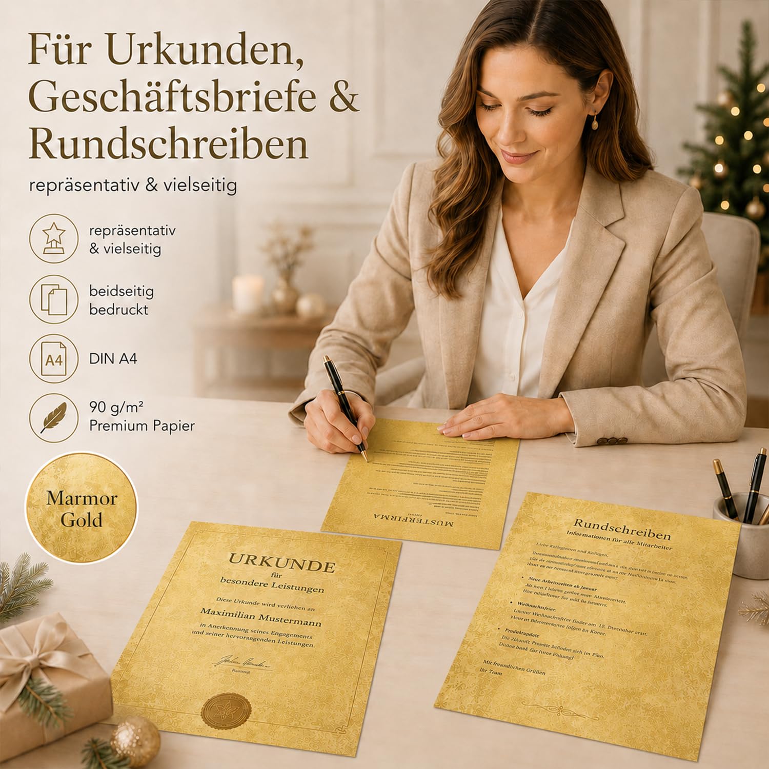 100 Sets Weihnachtsbriefpapier HÜTTE mit Umschläge Weihnachtspapier A4 100 Sets Weihnachtsbriefpapier HÜTTE mit Umschläge Weihnachtspapier A4