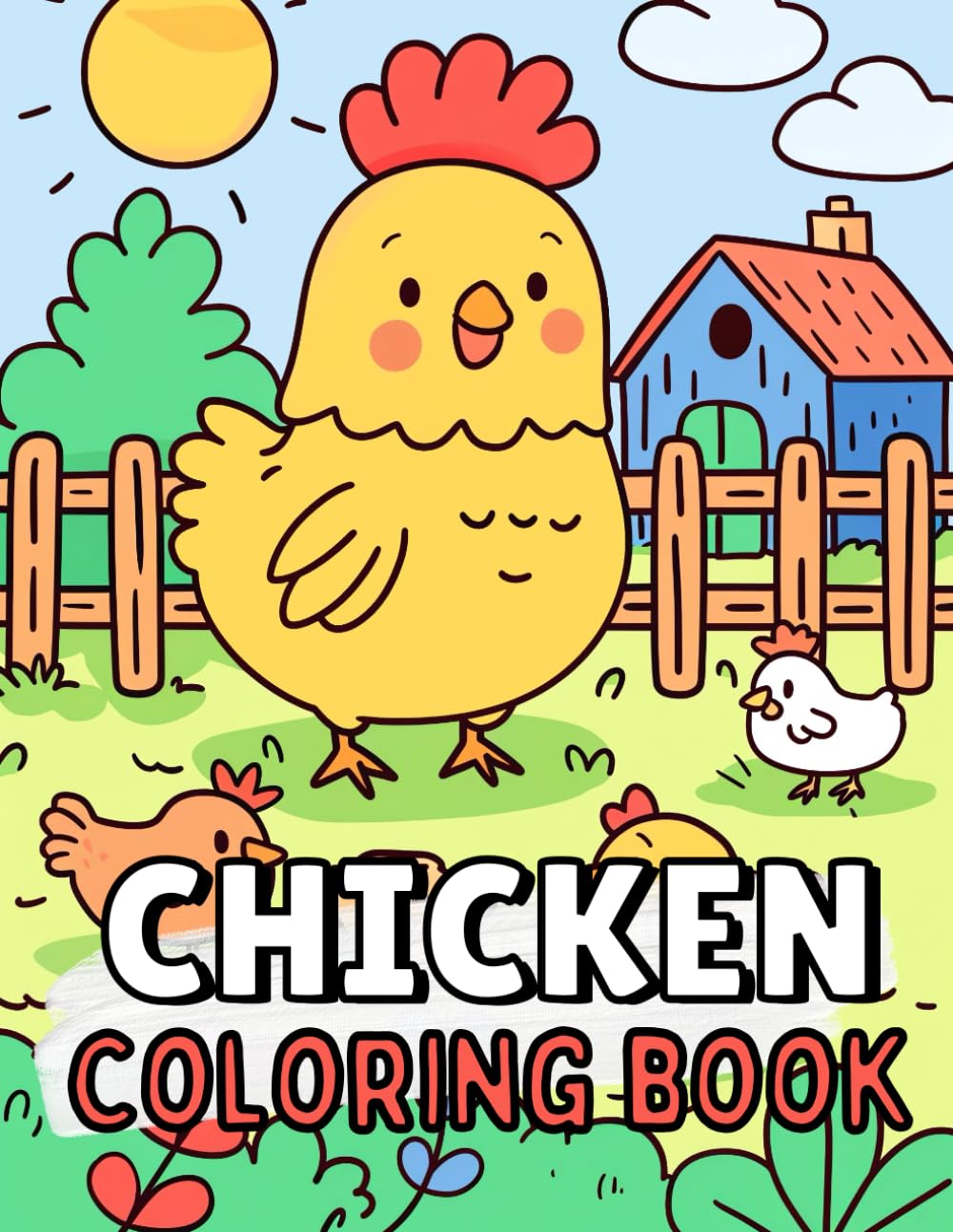 Chicken Coloring Book