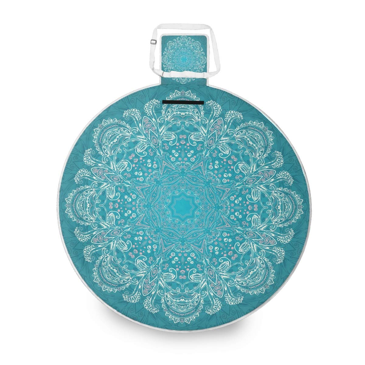 ALAZA Round Waterproof Picnic Blanket - Image 4