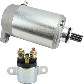 STABSOLI Starter Motor & Solenoid Relay for Can-Am Commander Maverick 800 800R 1000 1000R, Outlander Renegade 500 570 650 800 800R 850 1000 1000R, 420-684-566 420-684-560 420-684-562 428000-3580