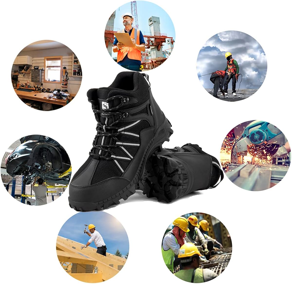 Indestructible steel toe boots Clearance