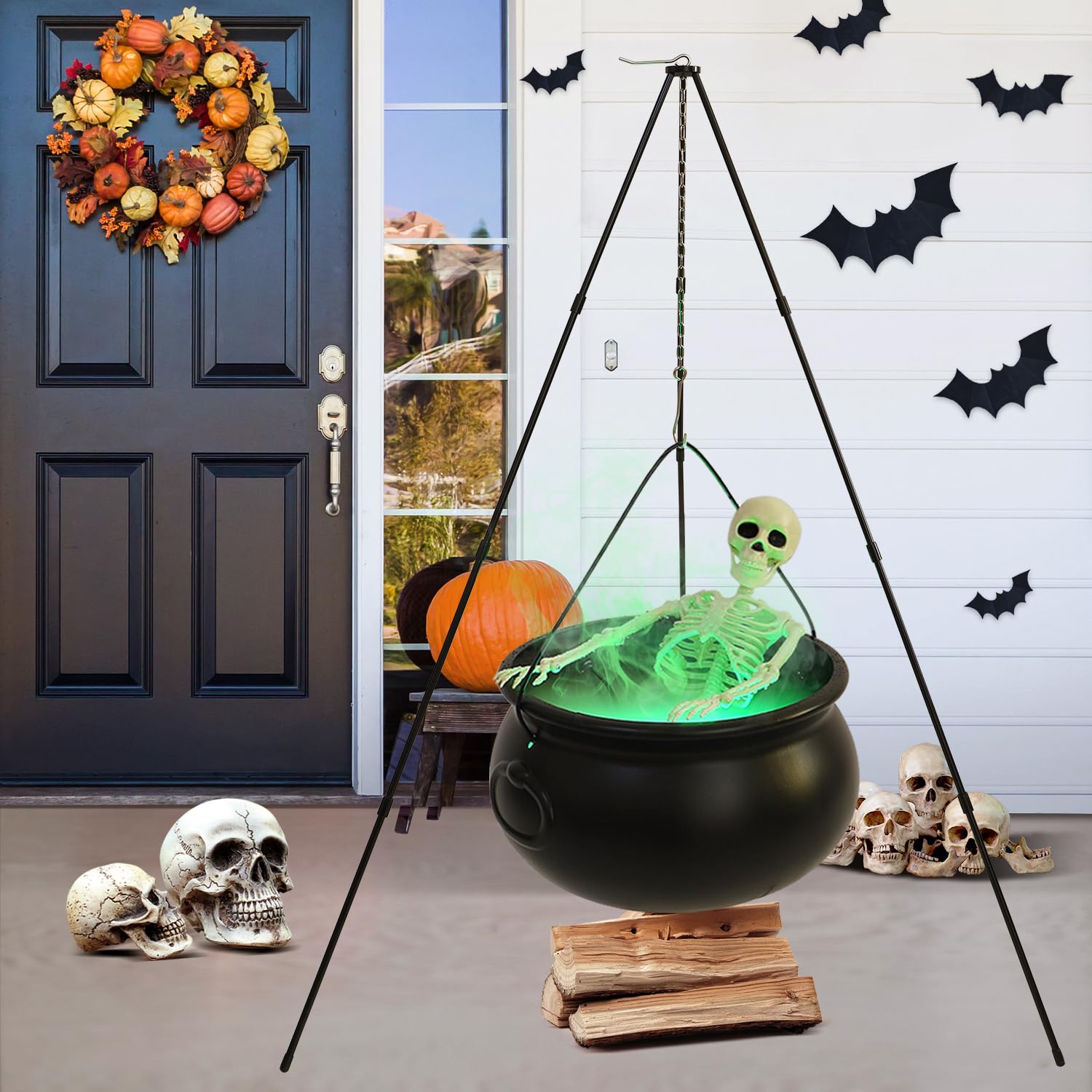 Fog Machine Indoor Witch Decorations Halloween Decorations Outside ...