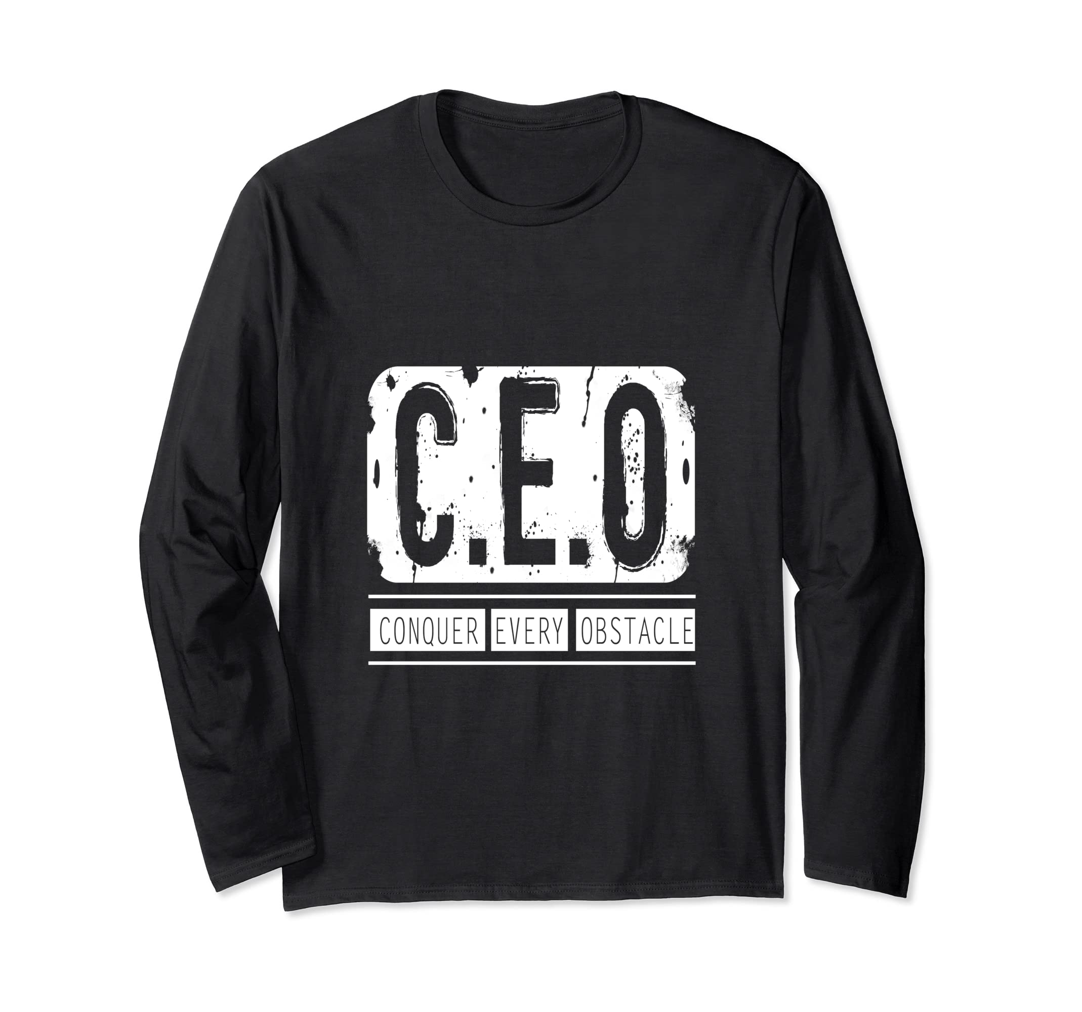 YCG Apparel(CEO) Conquer Every Obstacle Long Sleeve T-Shirt