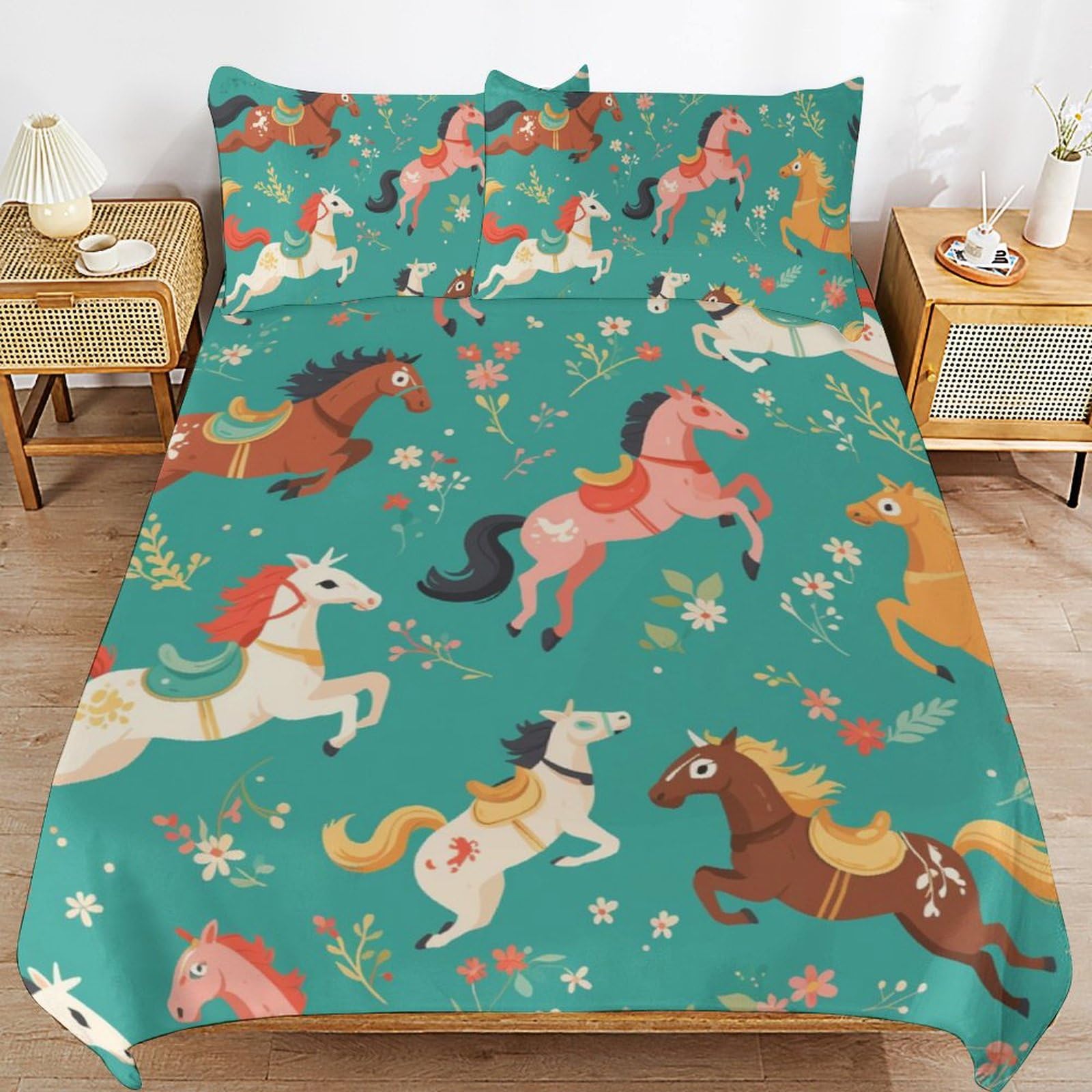 Housse de couette 220x240 cm microfibre pour changer vos draps sans effort