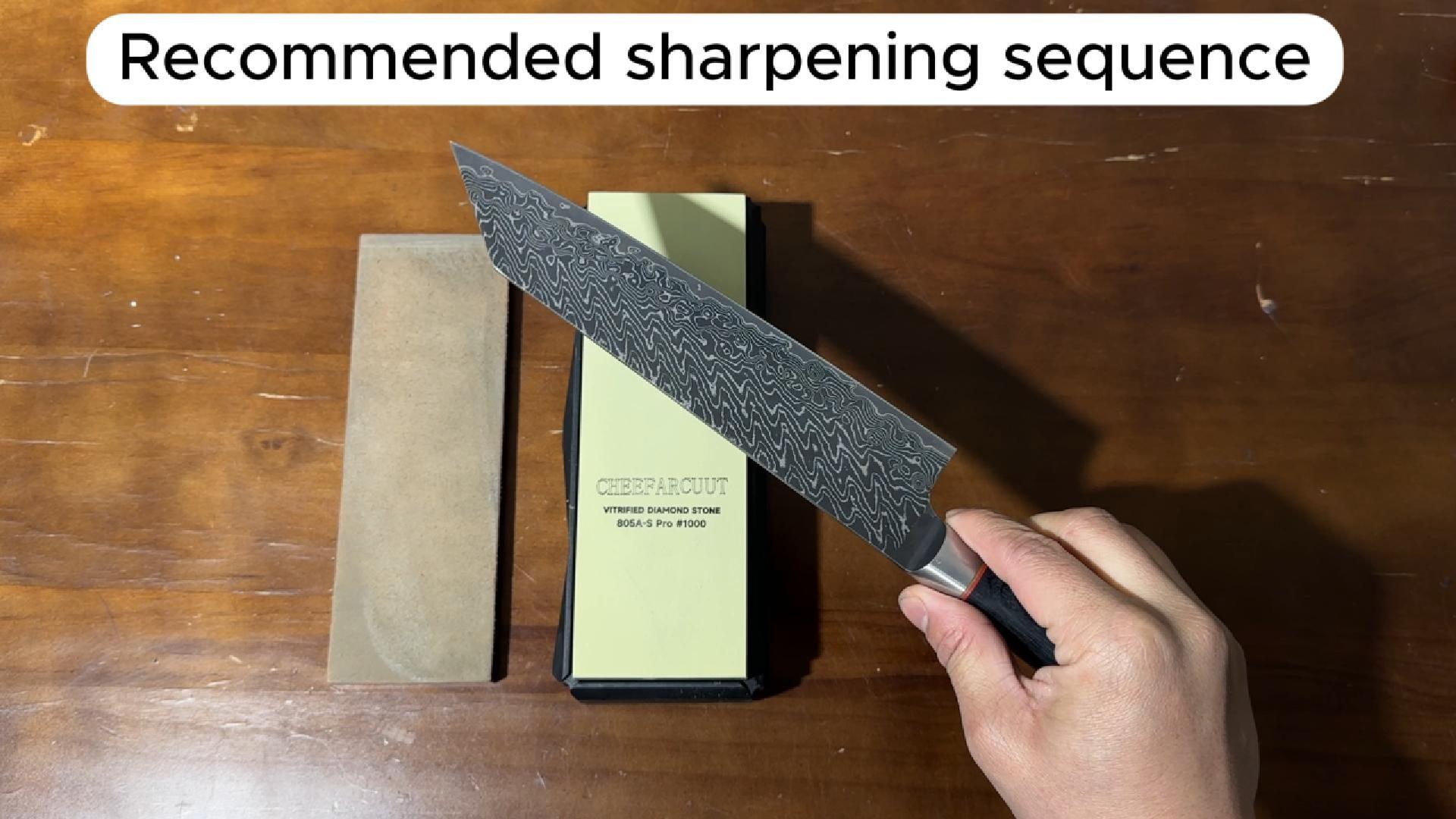 Amazon.com: Knife Sharpening Stone Kits,[5x Faster Cutting] Pro