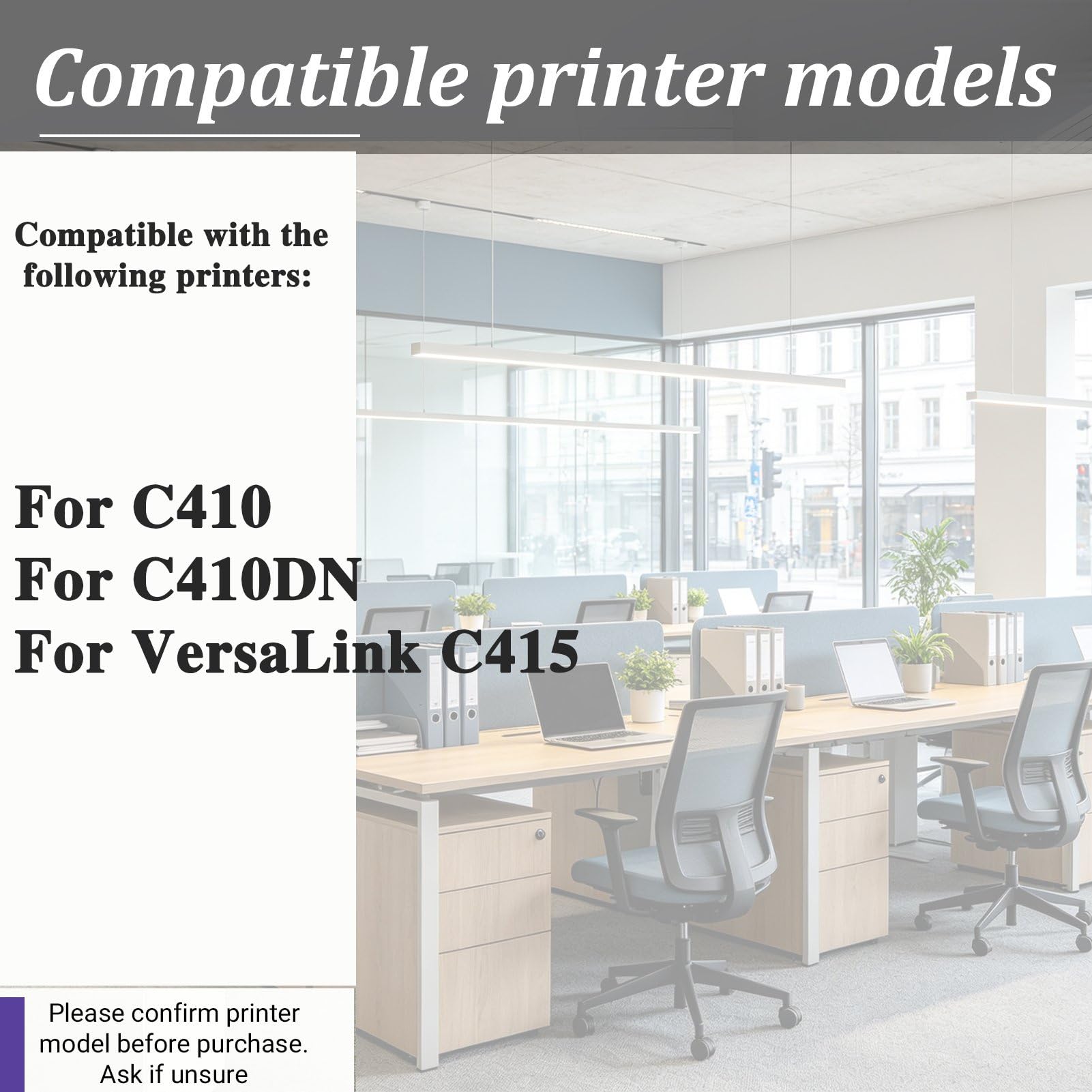 Cartuccia Toner C410/C415, 10500 Pagine Multicolor | 006R04685 006R04686 006R04687 006R04688 Ad Alta Resa Compatibile Per Xerox C410 Per VersaLink C415