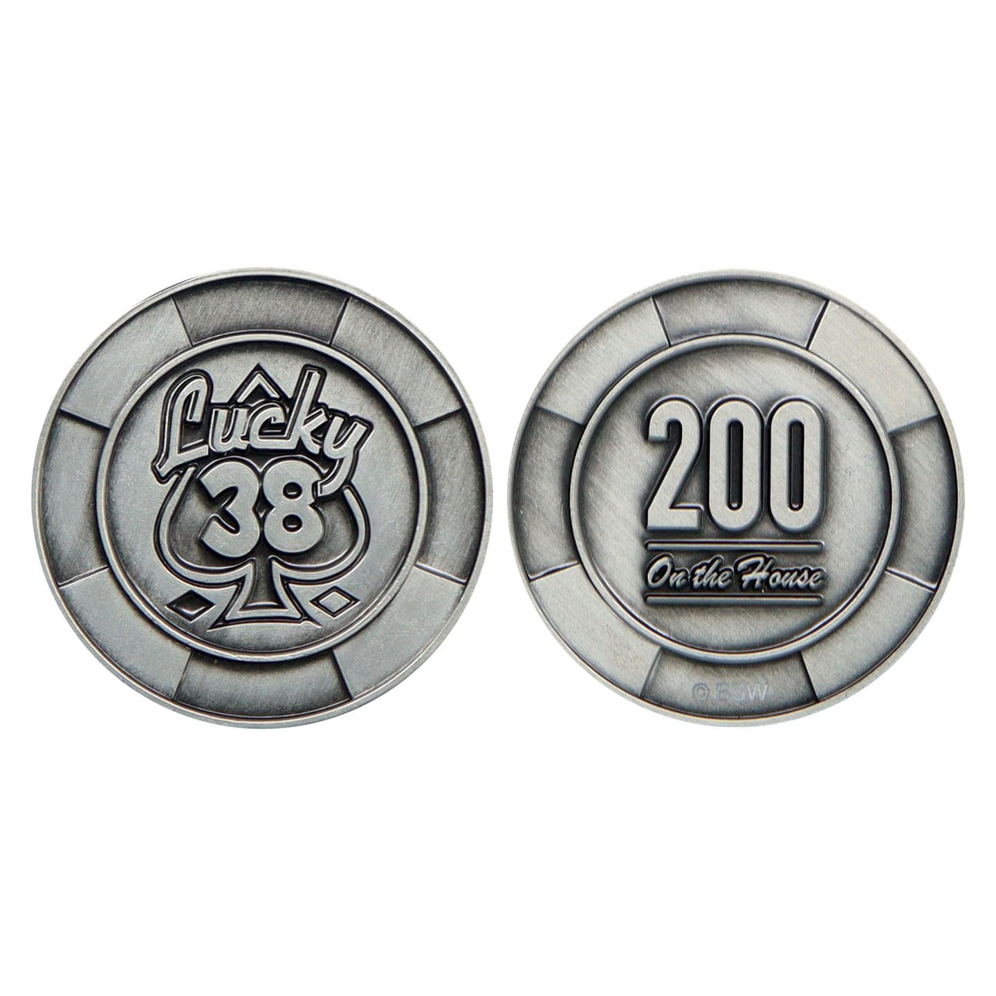 Amazon.com: Fallout New Vegas Lucky Set 38 Metal Casino Set