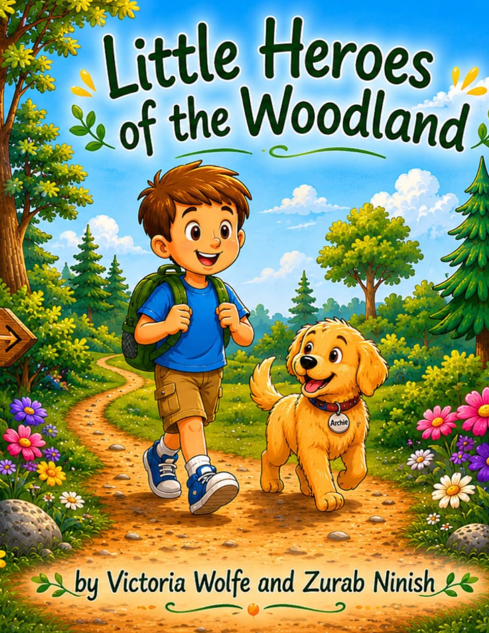 Little Heroes of the Woodland: A Kindness Coloring Book for Kids