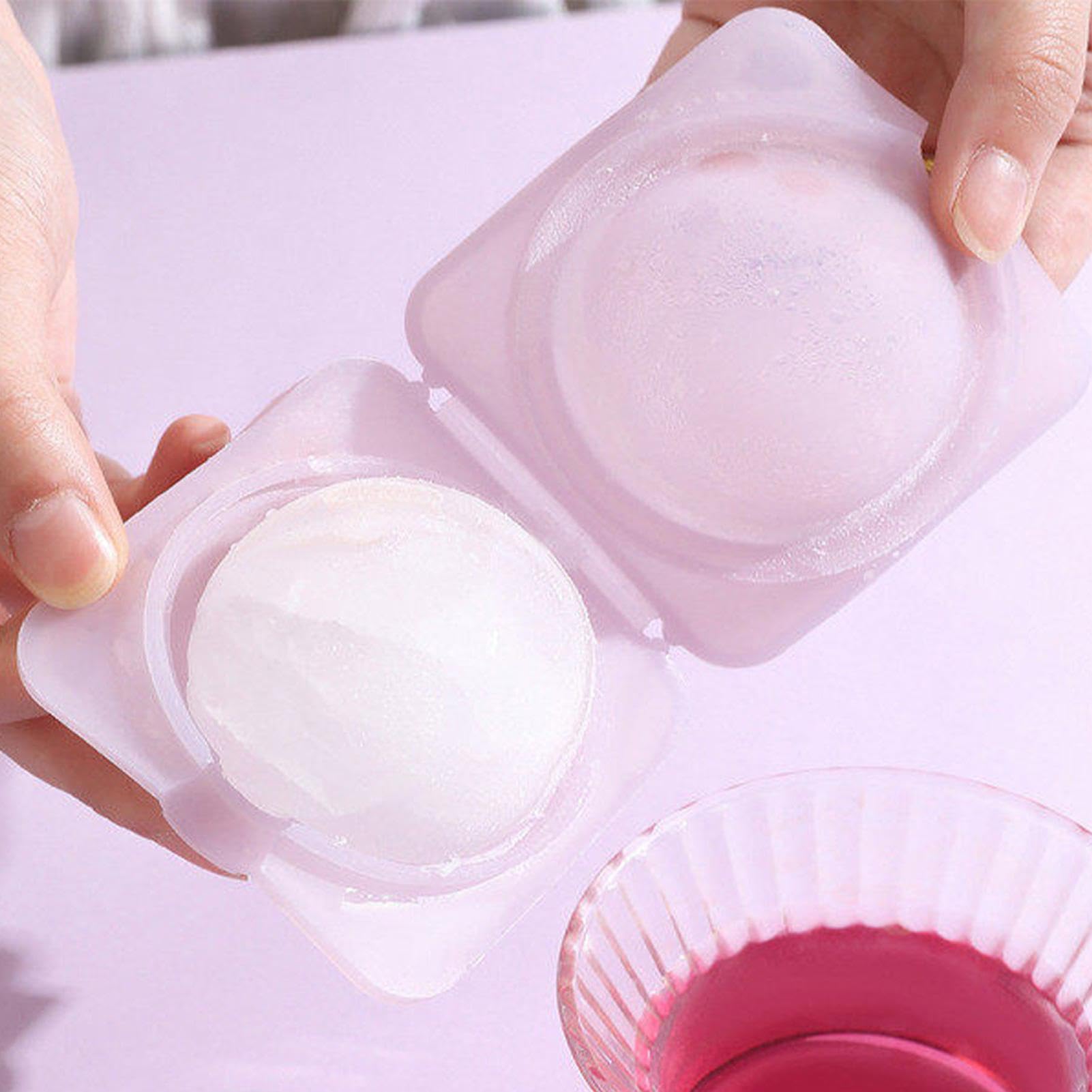 Stampo per ghiaccio sferico Stampo in silicone riutilizzabile a prova di